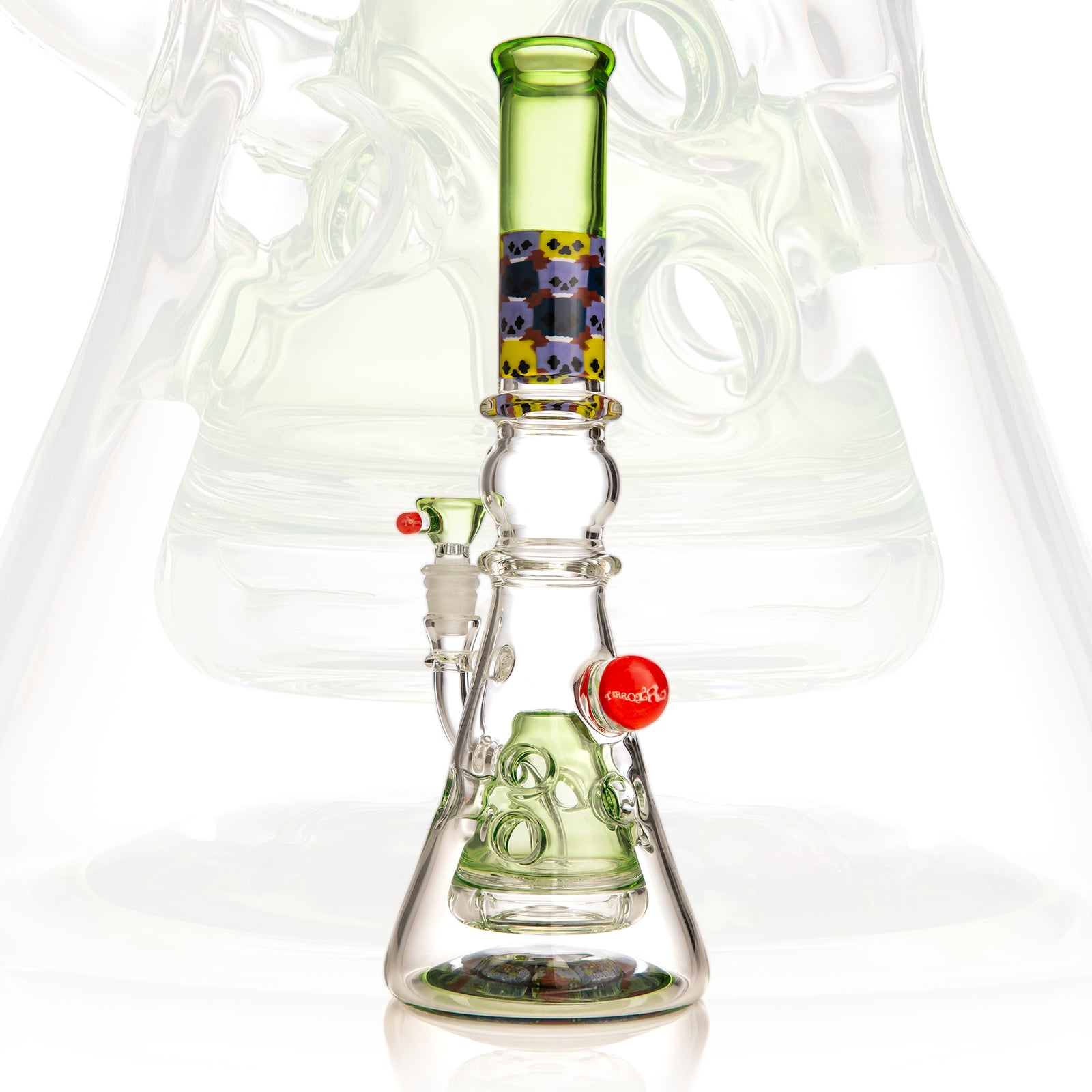 Terroir x Crunklestein 14mm Fab Beaker w/ Chip Stack Sections