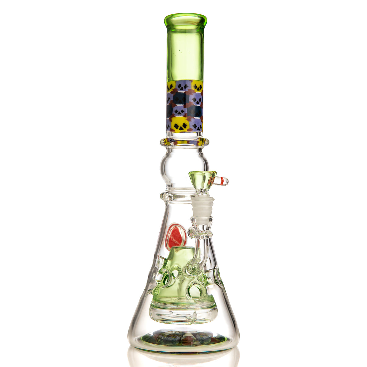Terroir x Crunklestein 14mm Fab Beaker w/ Chip Stack Sections