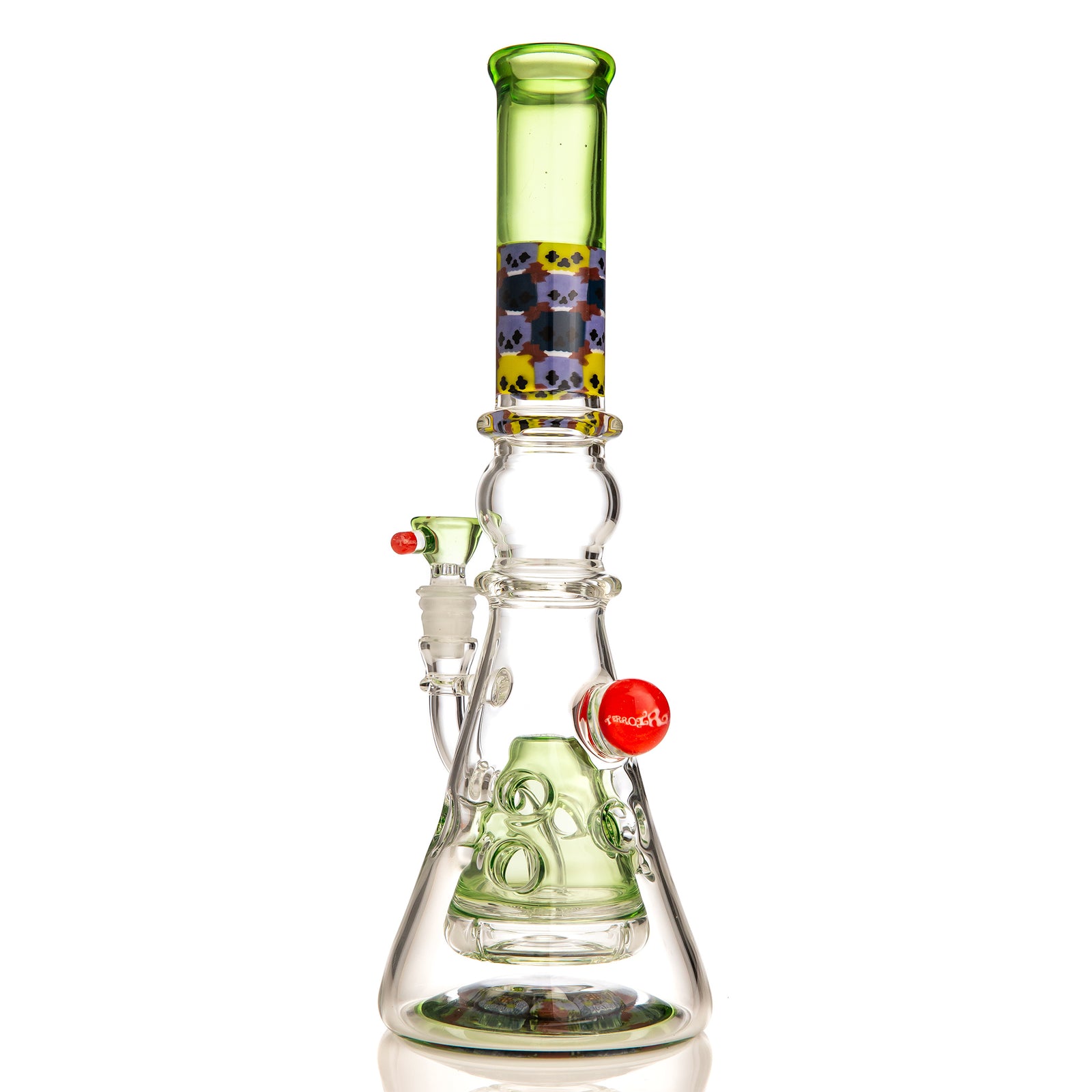 Terroir x Crunklestein 14mm Fab Beaker w/ Chip Stack Sections
