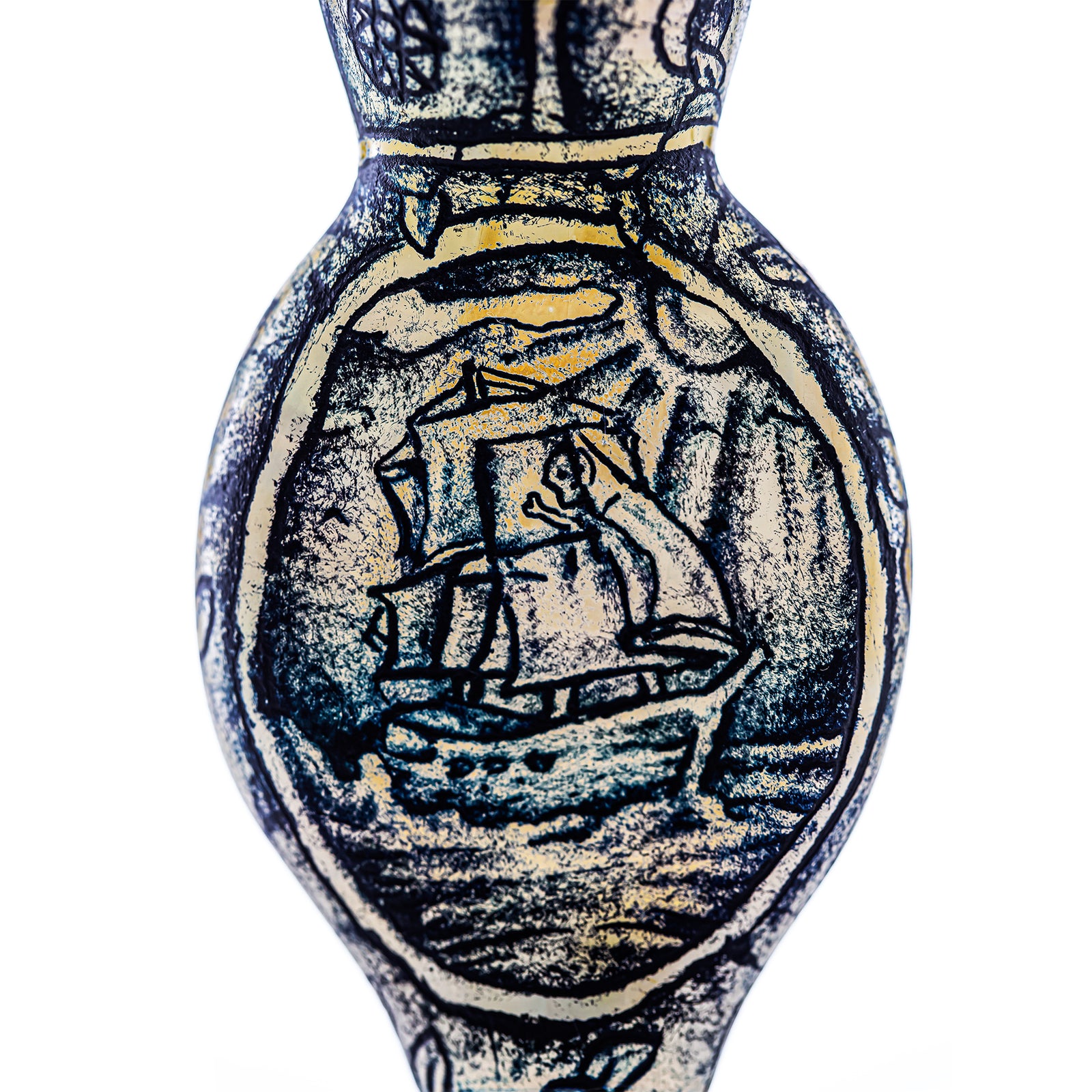 Terroir x Trevy Metal 18mm 3-Hole Slide (Pirate/Ship)