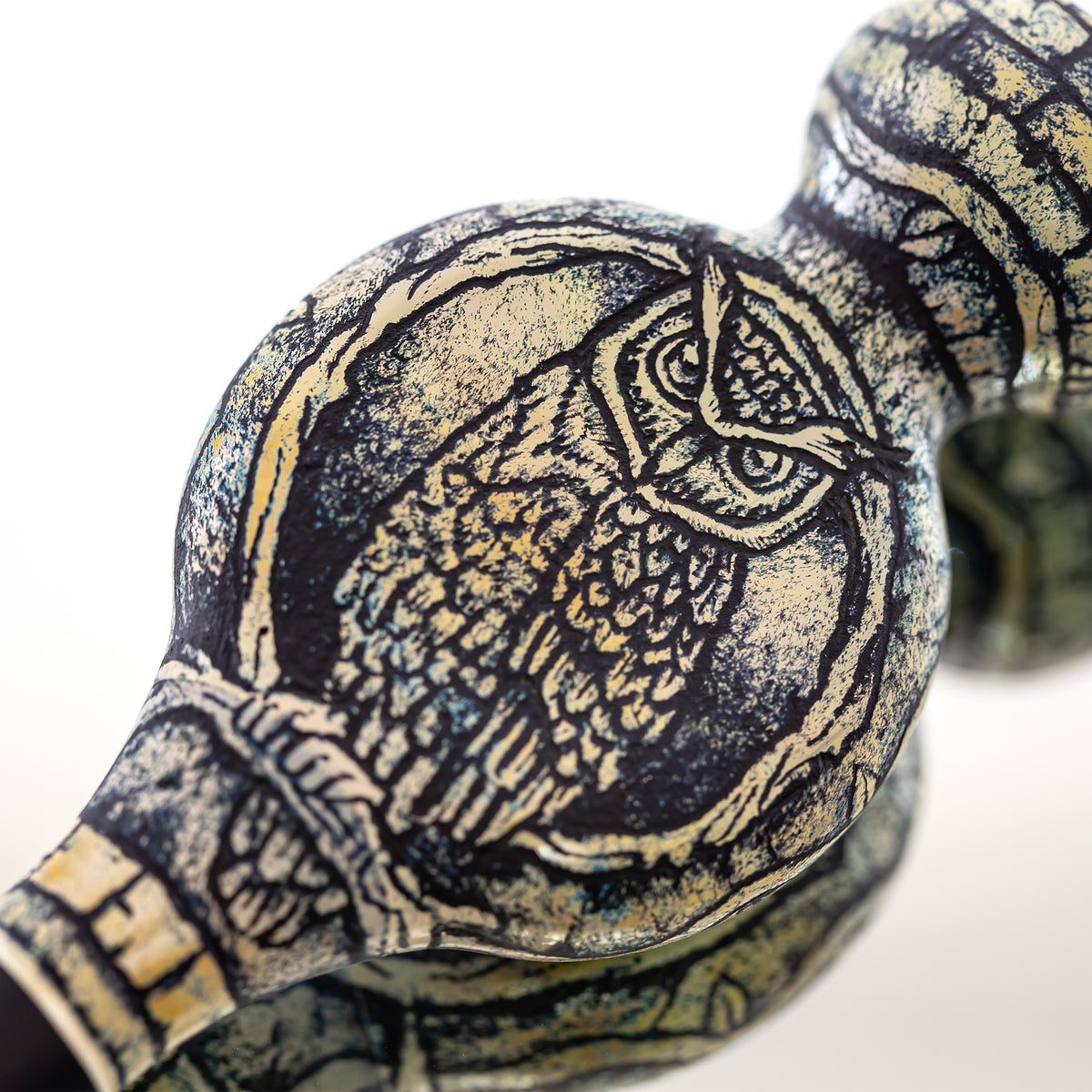 Terroir x Trevy Metal 14mm 3-Hole Slide (Owl/Scene)