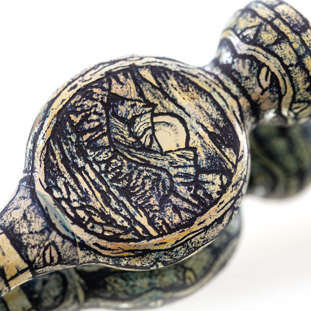 Terroir x Trevy Metal 14mm 3-Hole Slide (Owl/Scene)