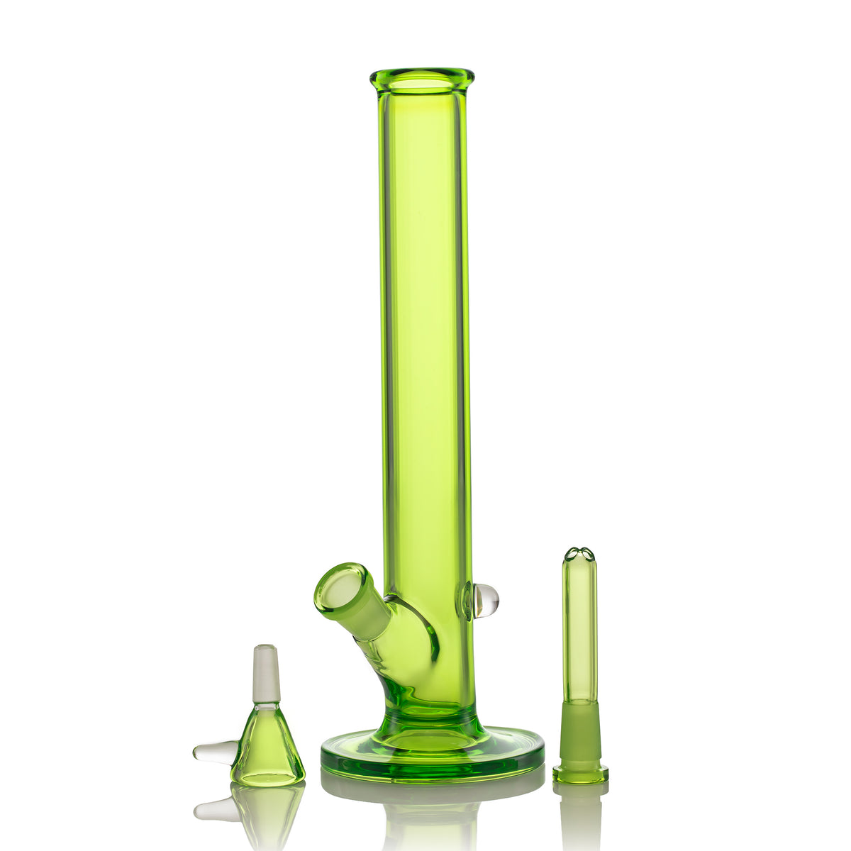 US Tubes 10 Inch Full Color Straight (Green)