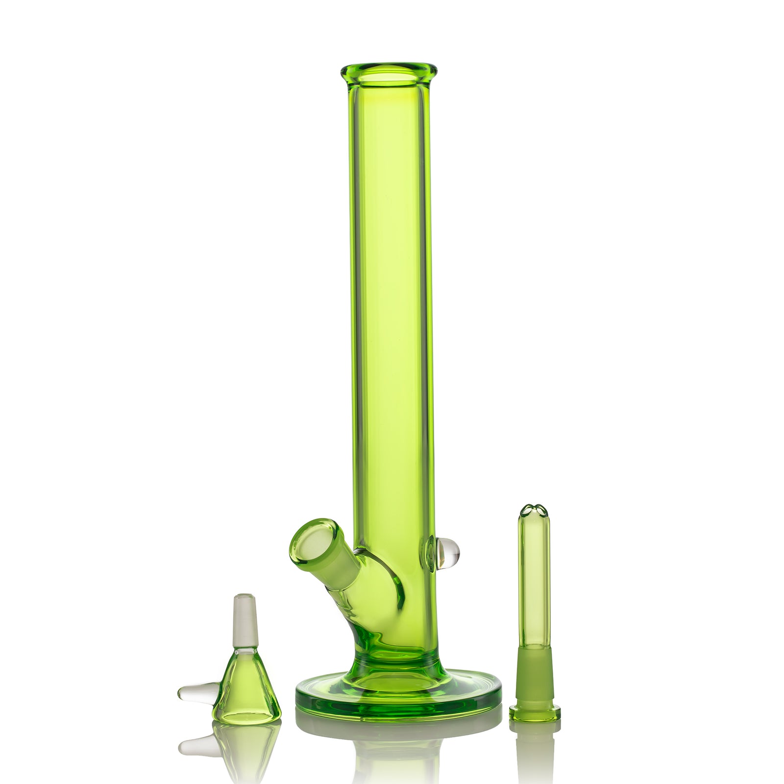 US Tubes 10 Inch Full Color Straight (Green)