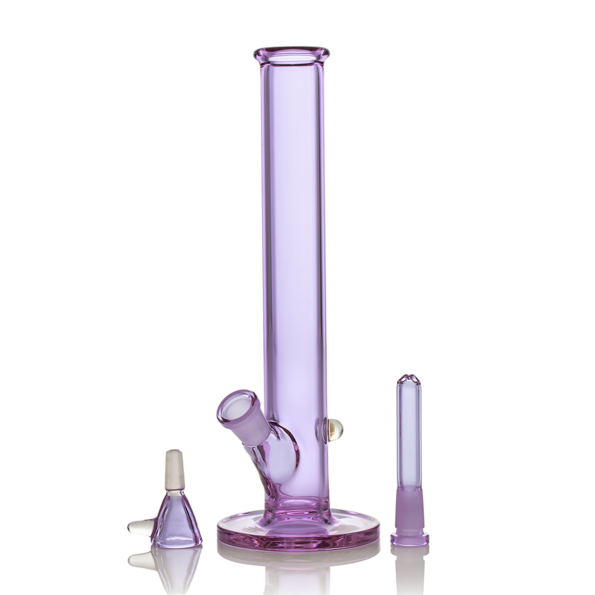 US Tubes 10 Inch Full Color Straight (Purple)