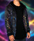 Fractured Rainbow Sherpa Hoodie by Glass Crane