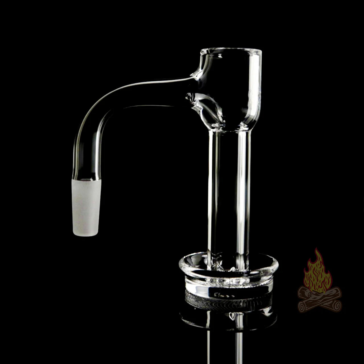Campfire Quartz XXL Barrel Slurper (10mm/Male/90 Degree)