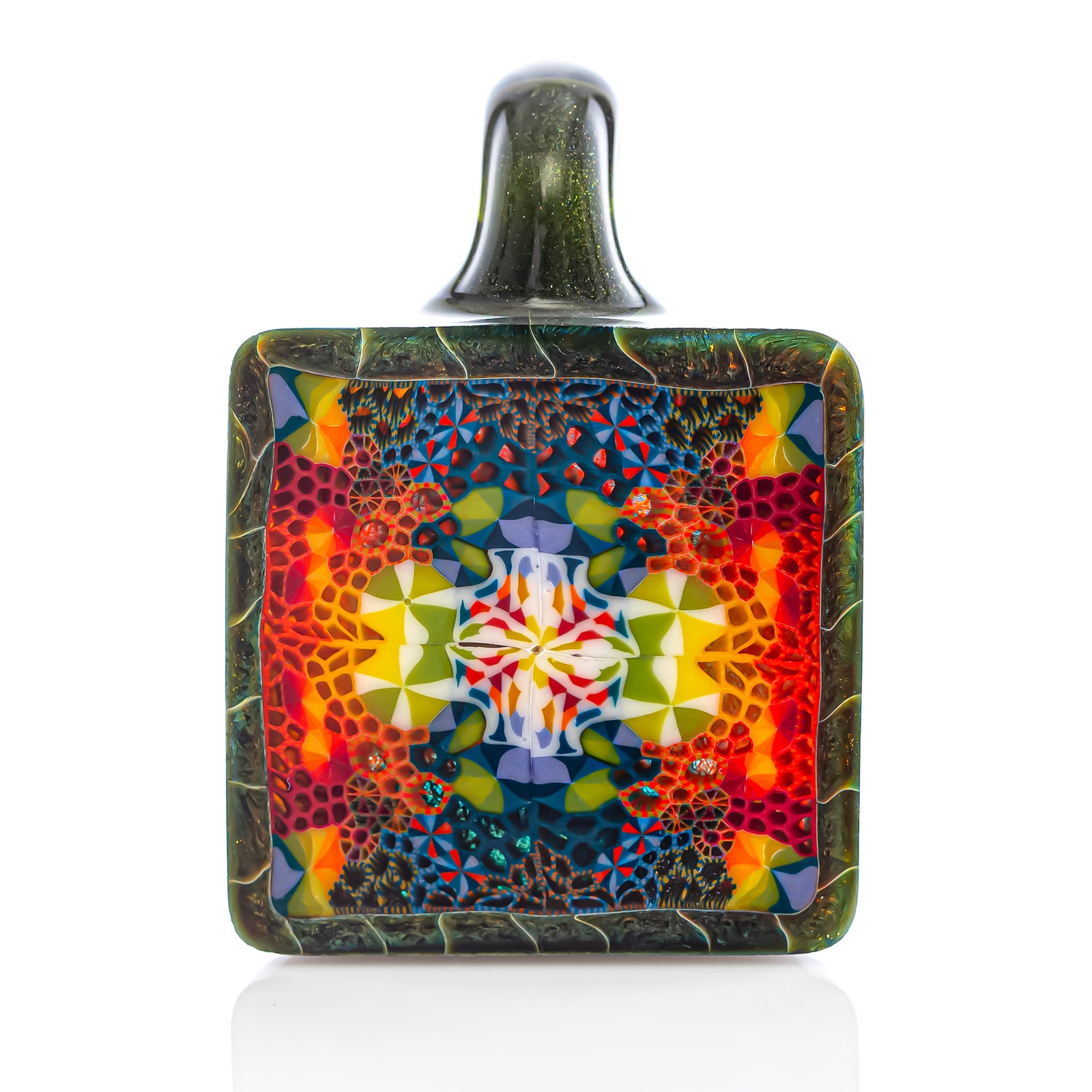 ZM Glass Murrini Tile Pendant