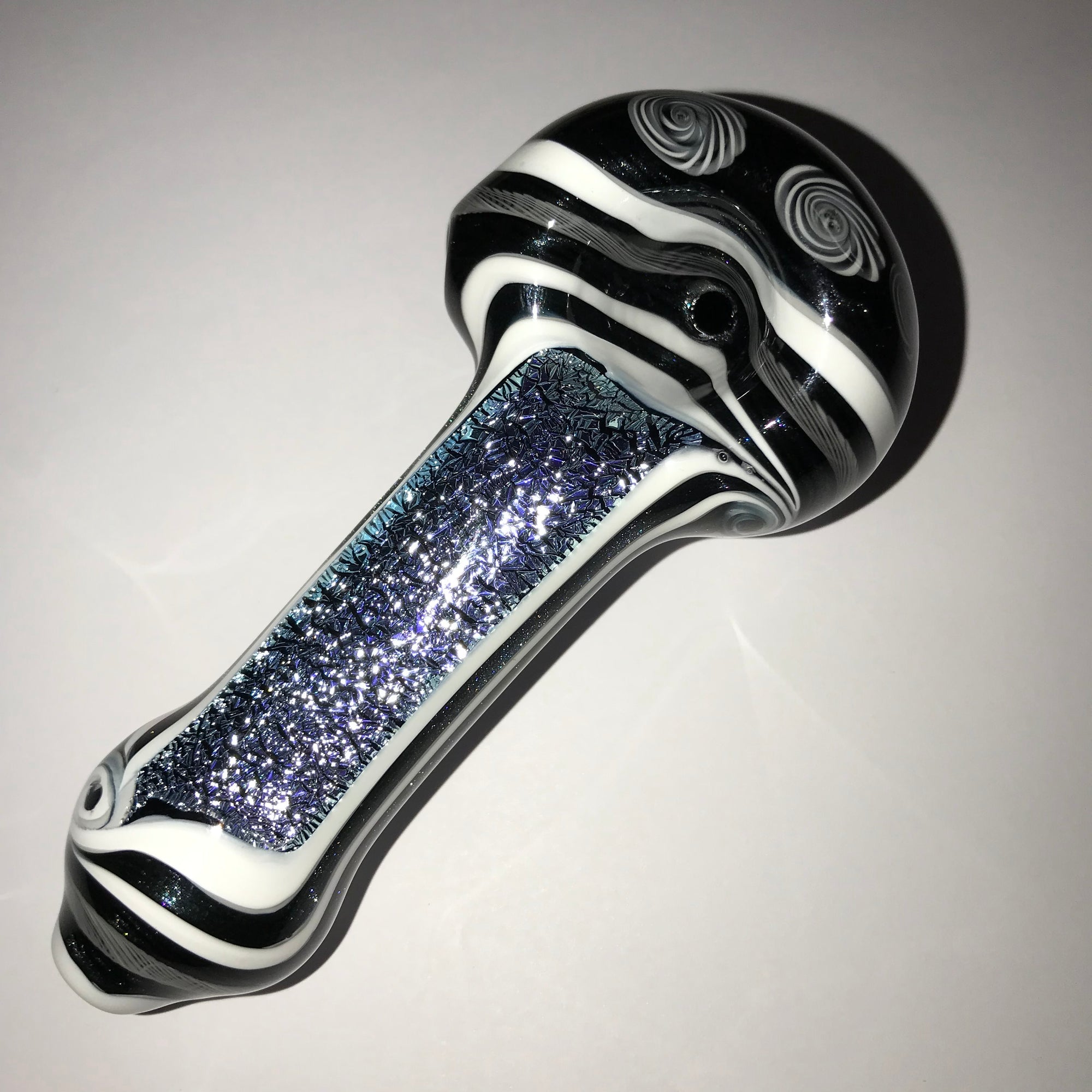 Dichro and Pattern Spoon Pipe