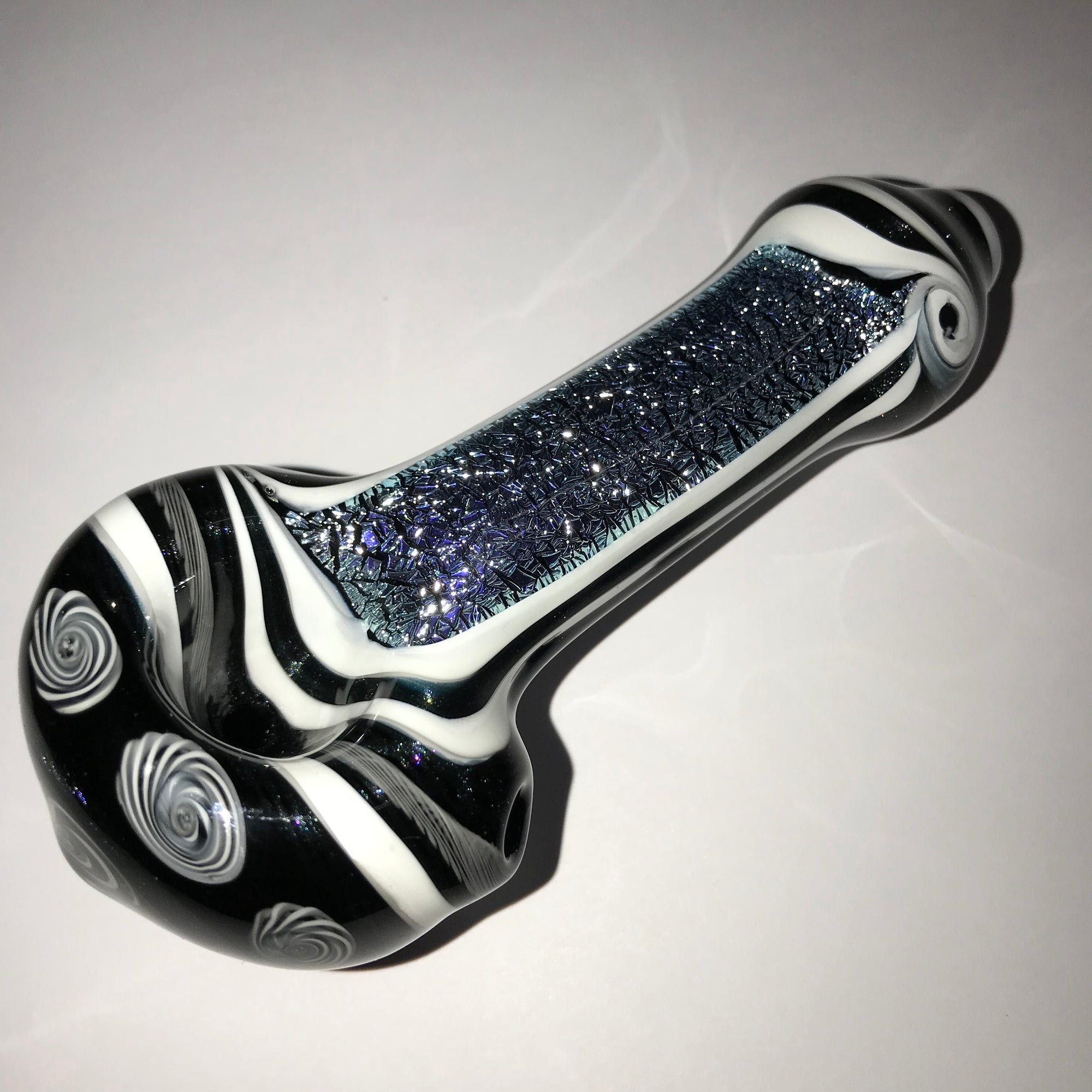 Dichro and Pattern Spoon Pipe