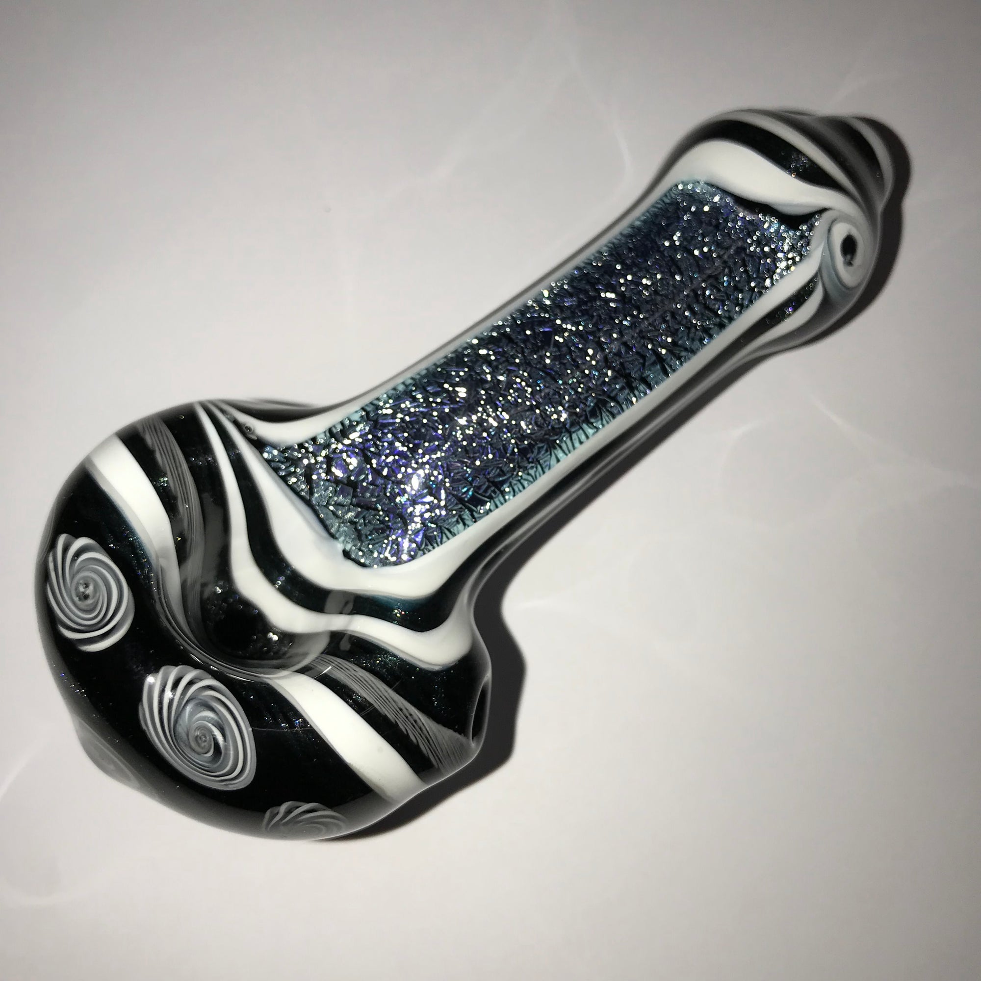 Dichro and Pattern Spoon Pipe