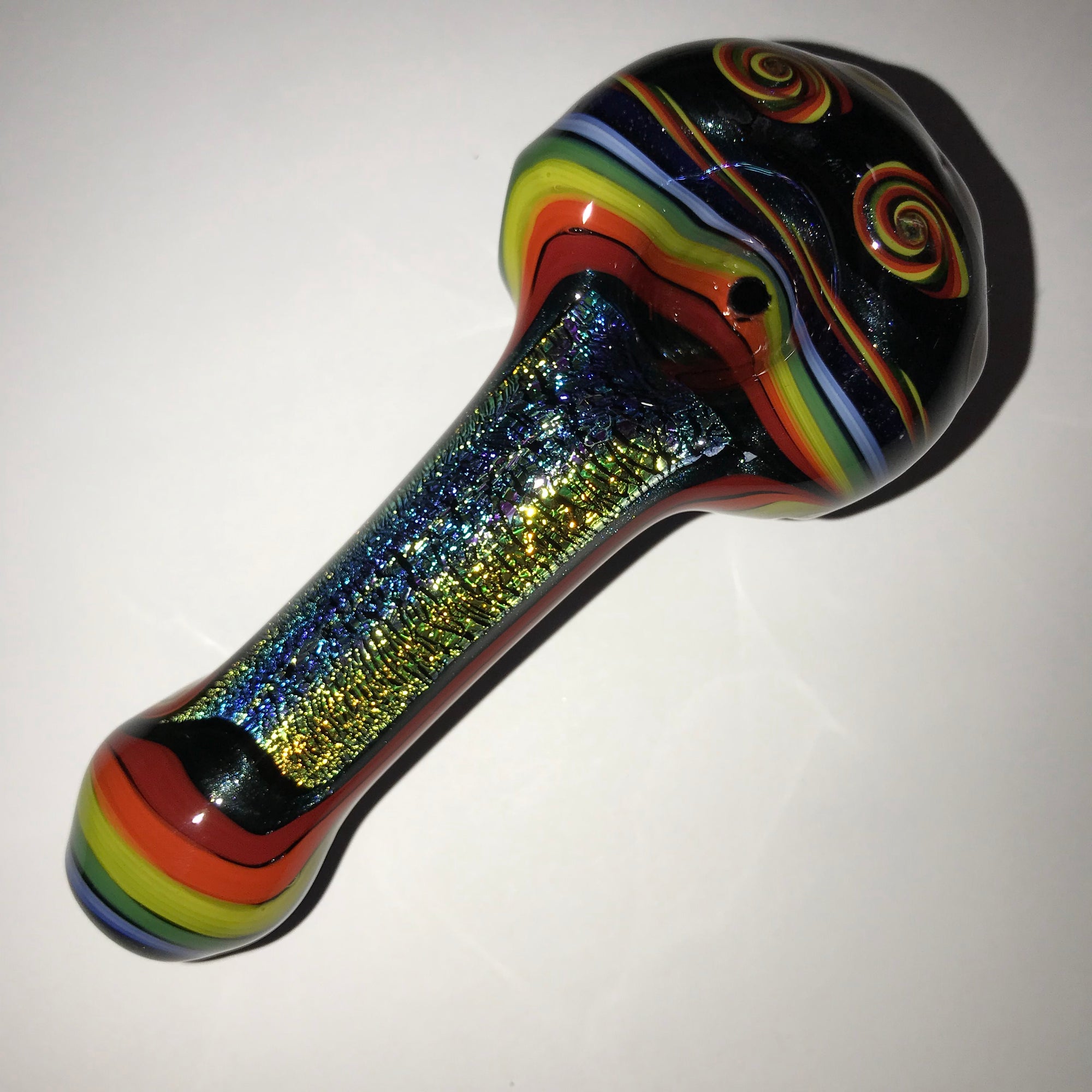 Dichro and Pattern Spoon Pipe