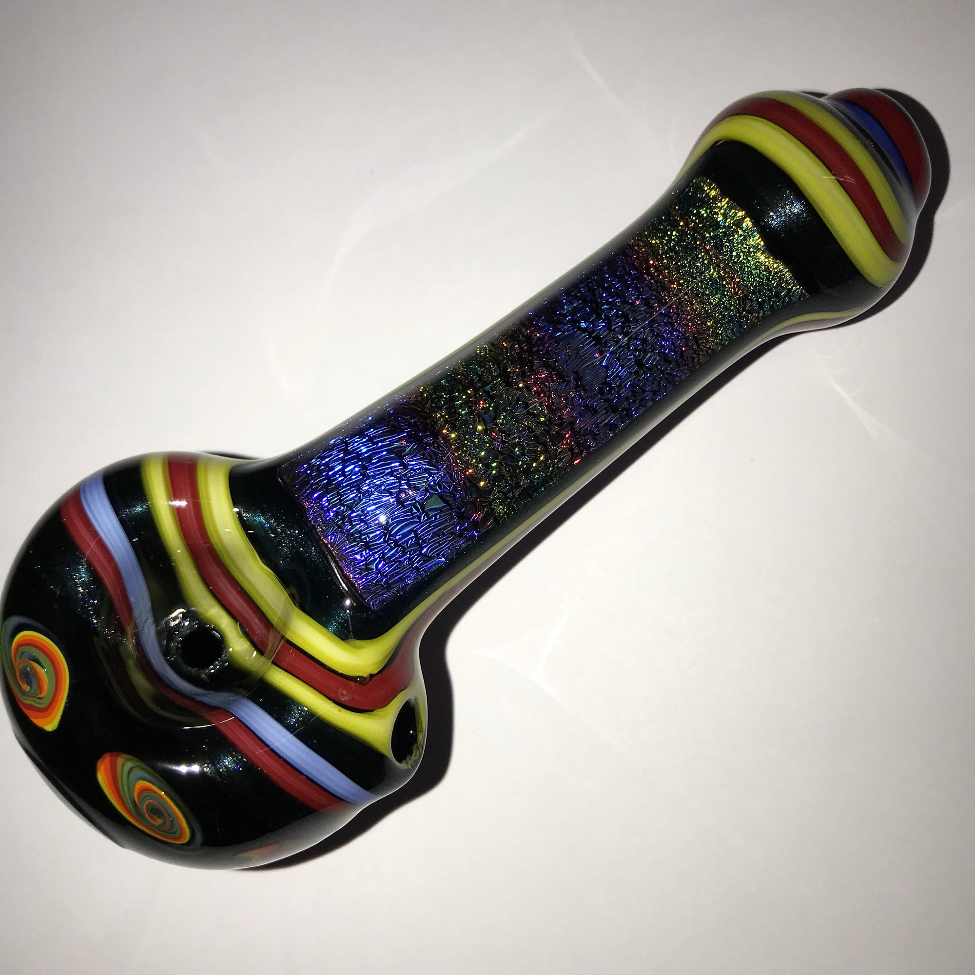 Dichro and Pattern Spoon Pipe