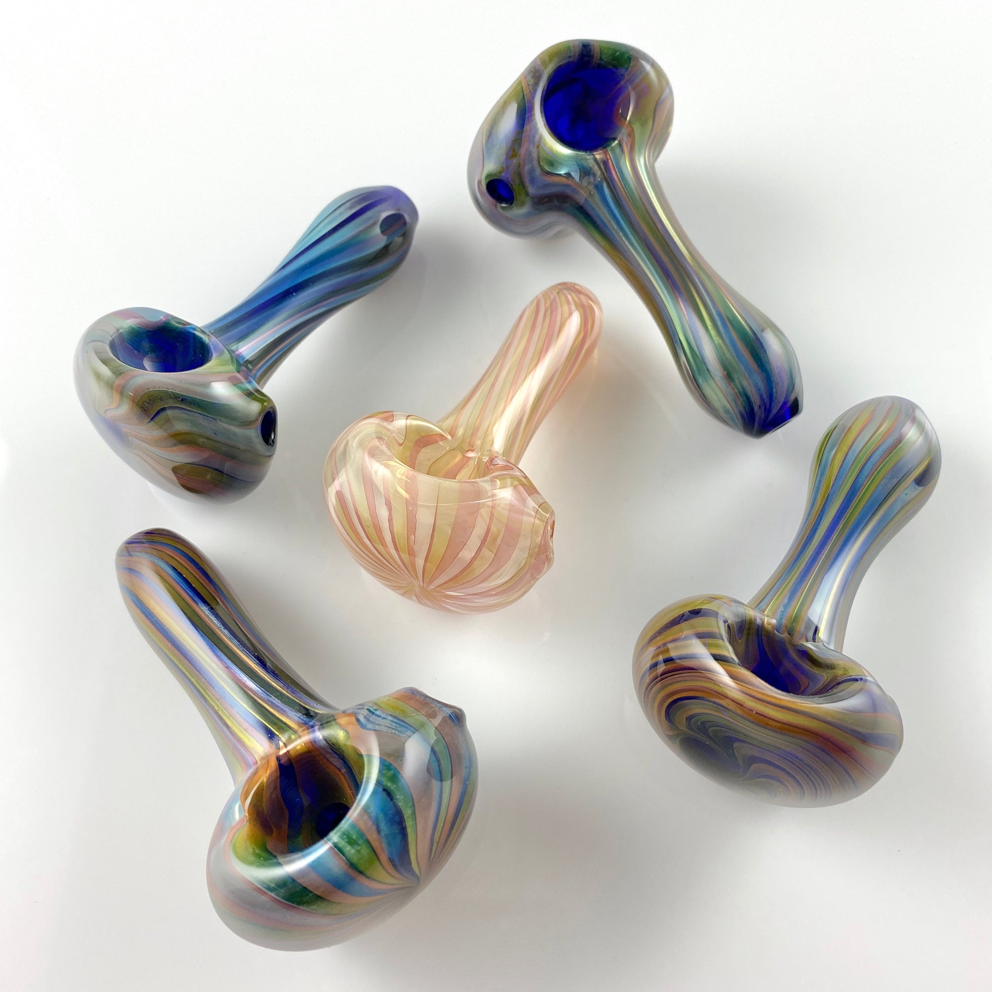 Surface Fumed Spoon Pipe