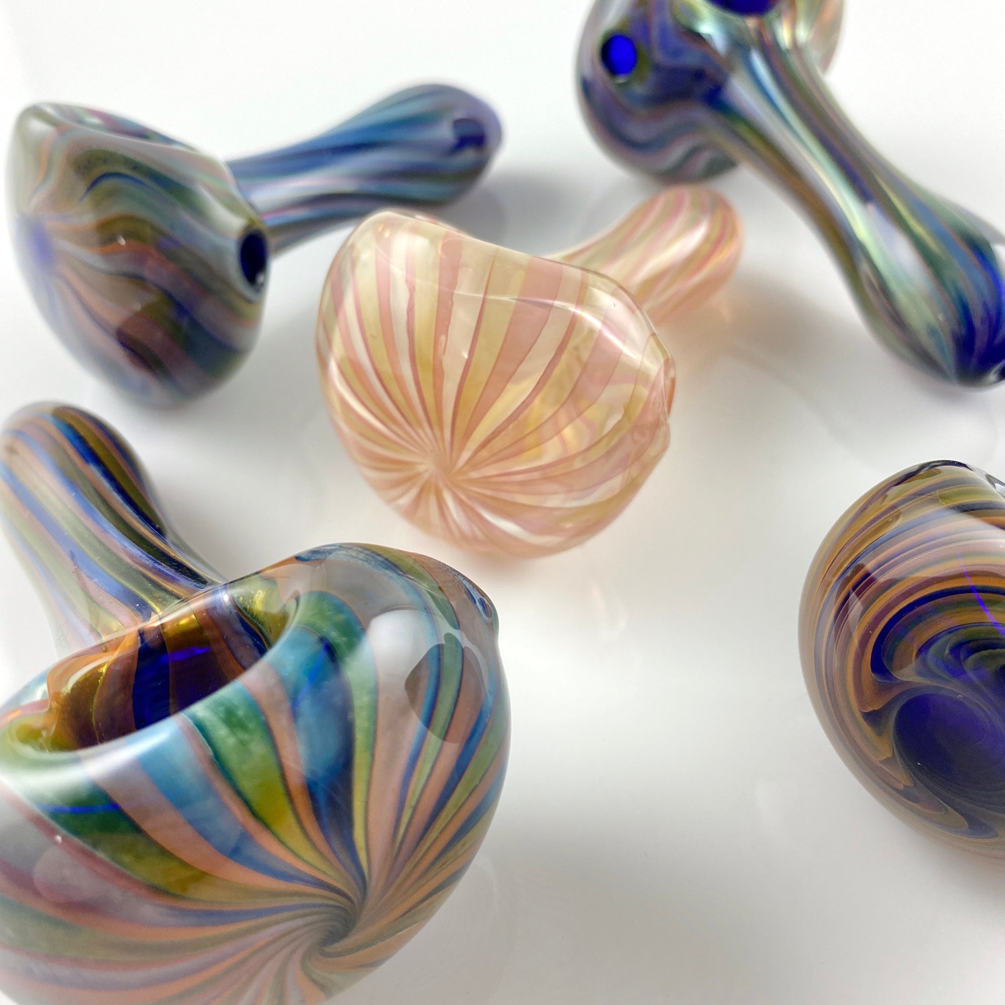 Surface Fumed Spoon Pipe