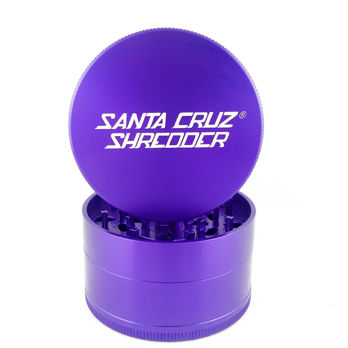 Santa Cruz Shredder 2 Piece Hemp Grinder (Cookies Blue) - Fuzion