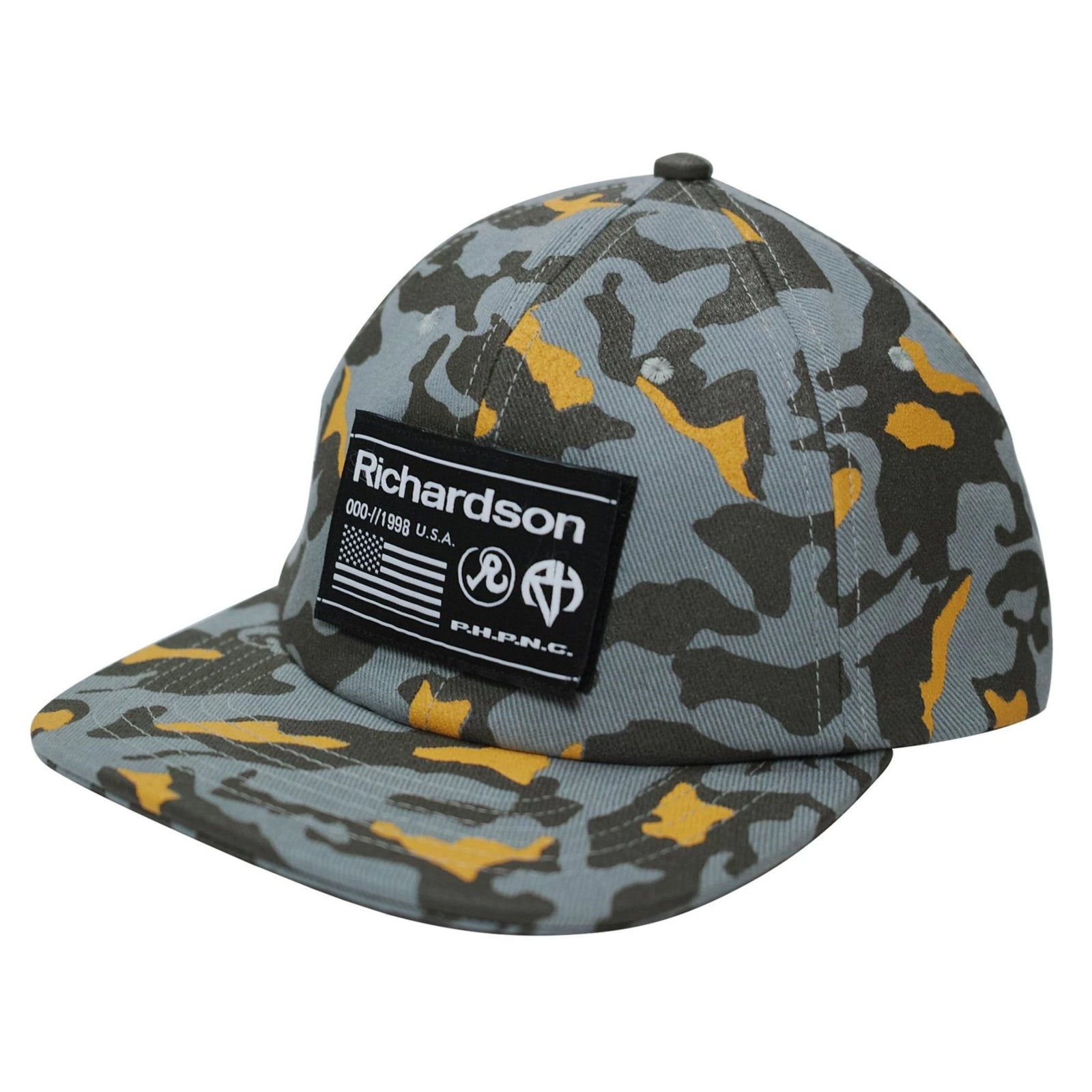 Richardson Camo Cap (Blue-Grey)