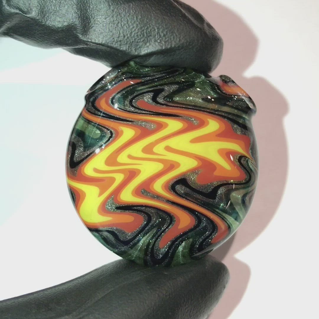 Flame Linework Pendant #1