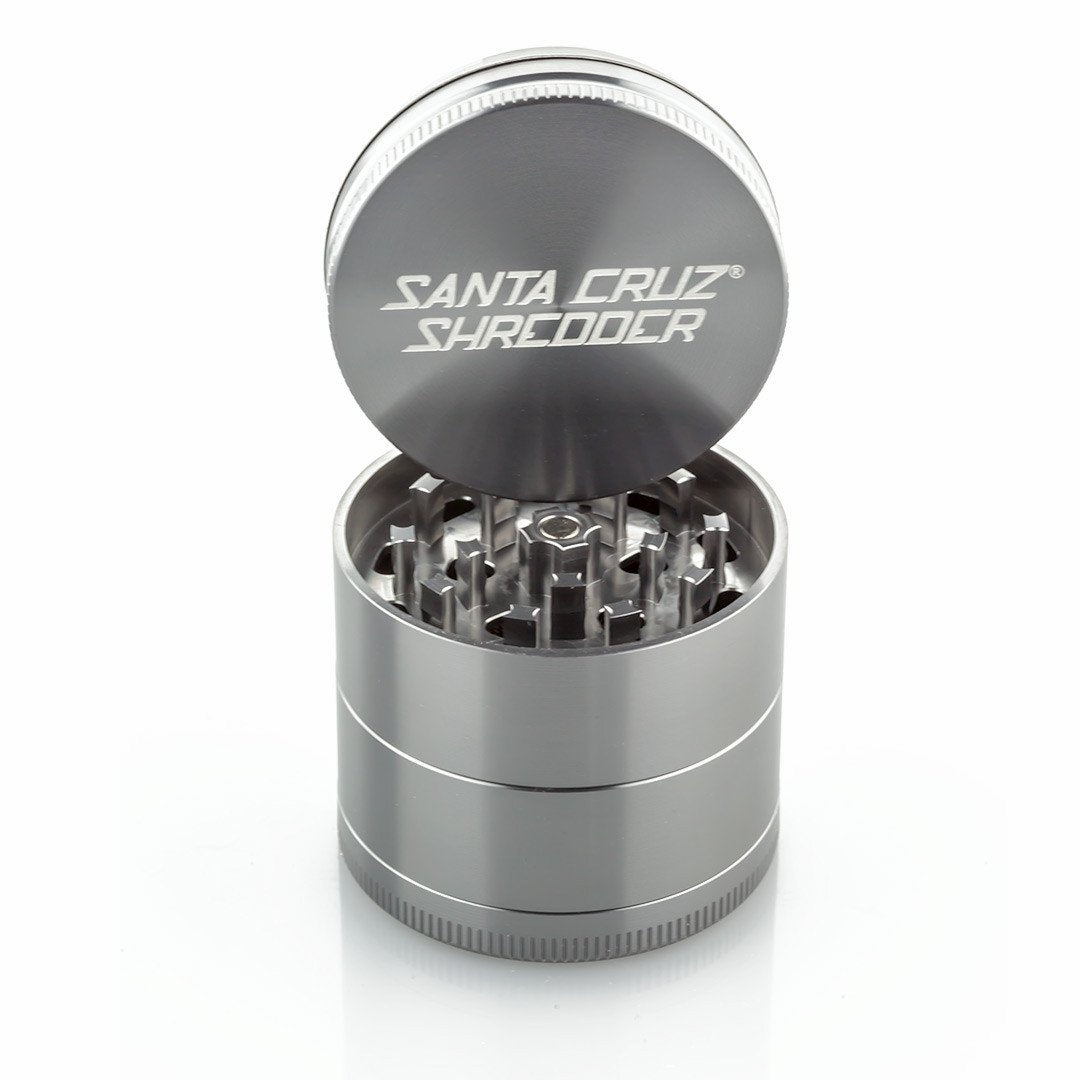 Santa Cruz Shredder Medium 4 Piece Grinder (Grey) show variants