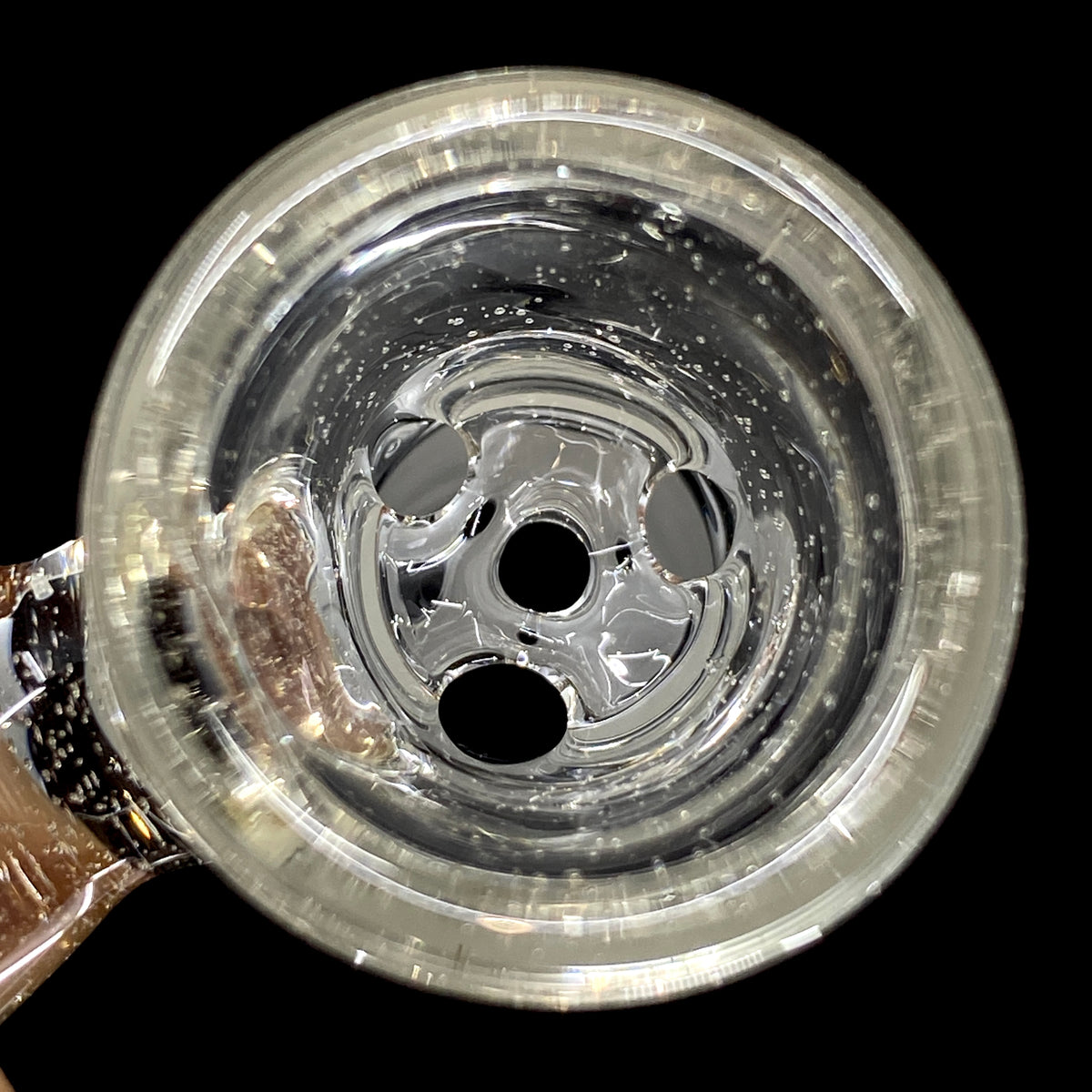 DC Glass Arts Cone Handle 18mm 4-Hole Slide