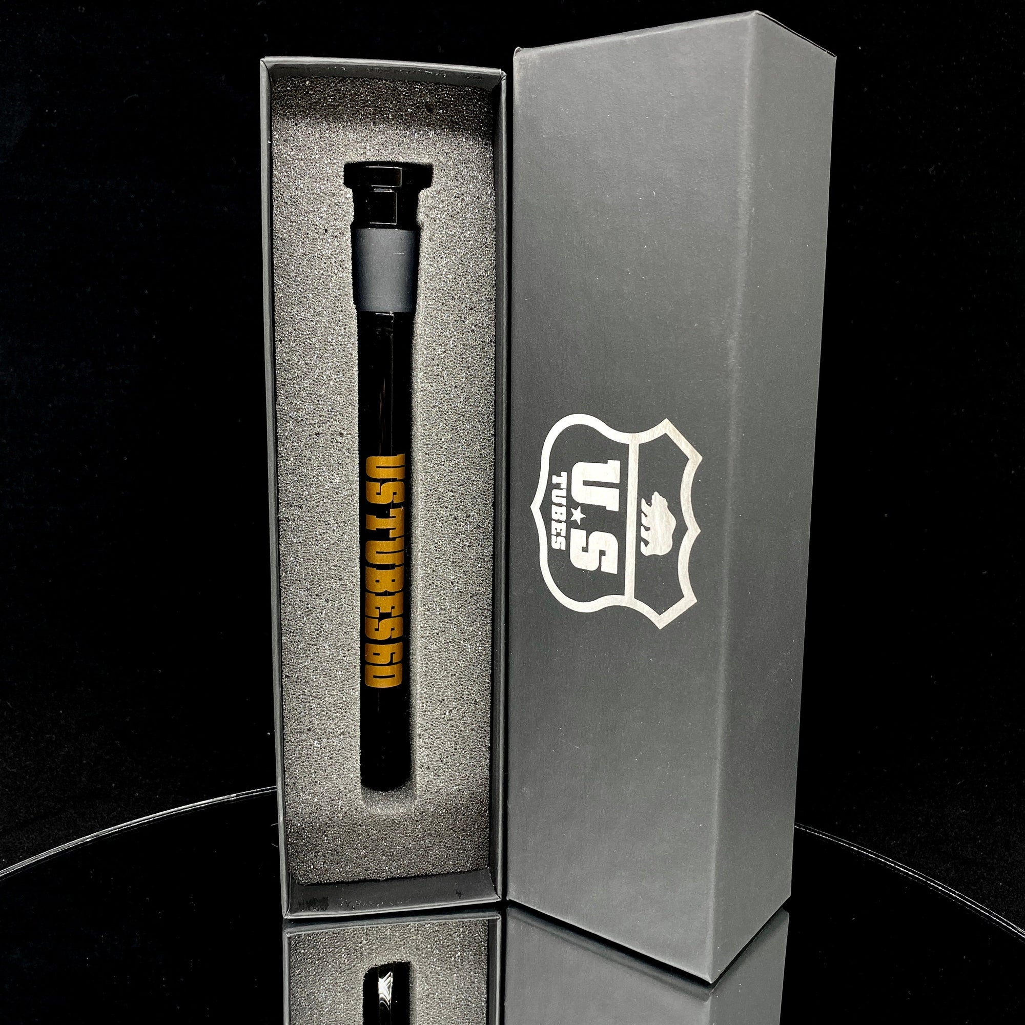 3 Slit Open End Downstem 19/14mm (Black)