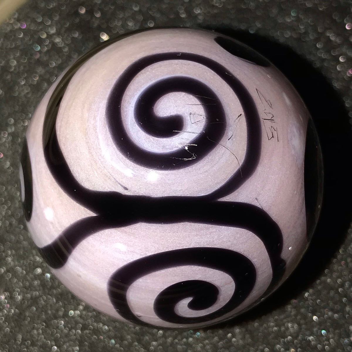 Caleb Holm Marble Set (11 Custom Murrine Scene Marbles) Shurlokholm