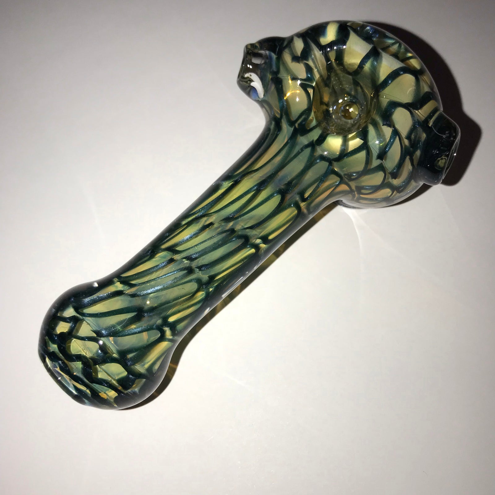 Coil Spoon Pipe (Nelson Glassworks) NG4 Coil Spoons