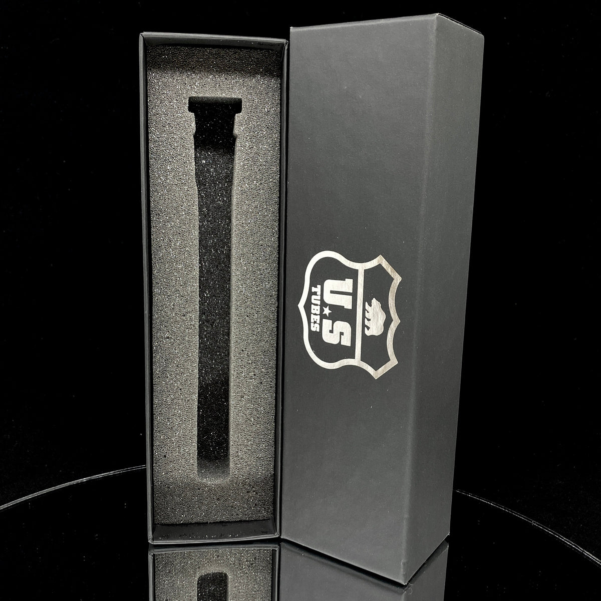 US Tubes Downstem Box with Custom Cut Foam