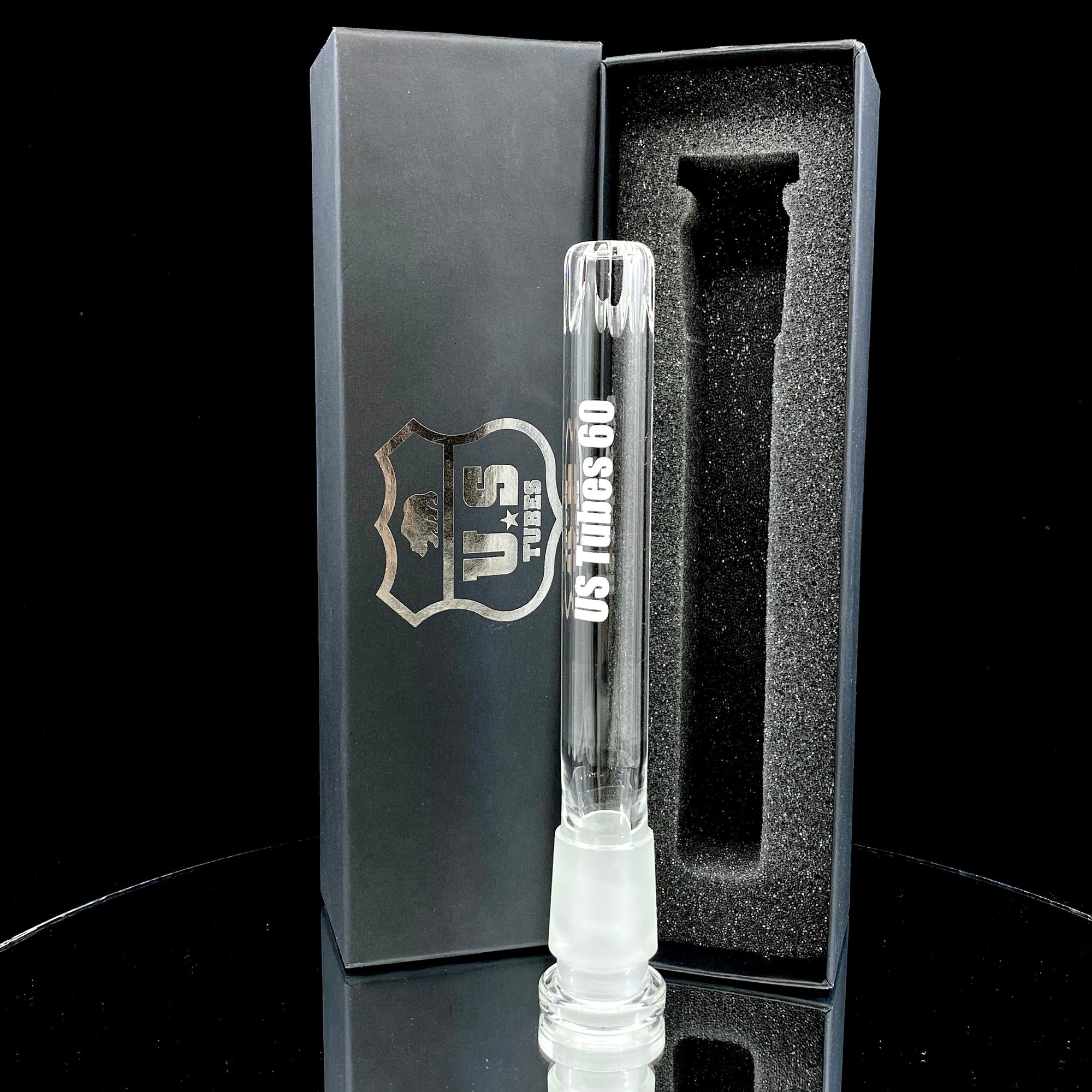 US Tubes Showerhead Downstem 24/14mm (Clear)