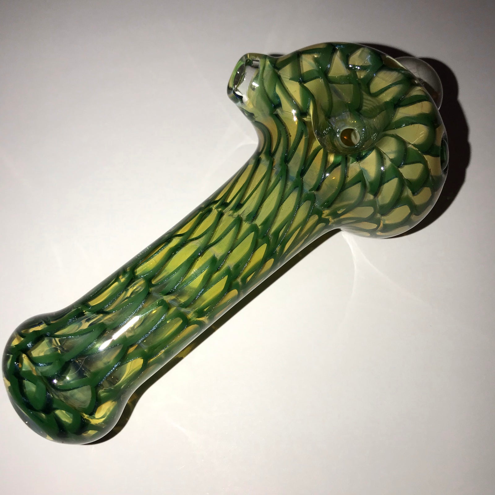 Coil Spoon Pipe (Nelson Glassworks) NG4 Coil Spoons