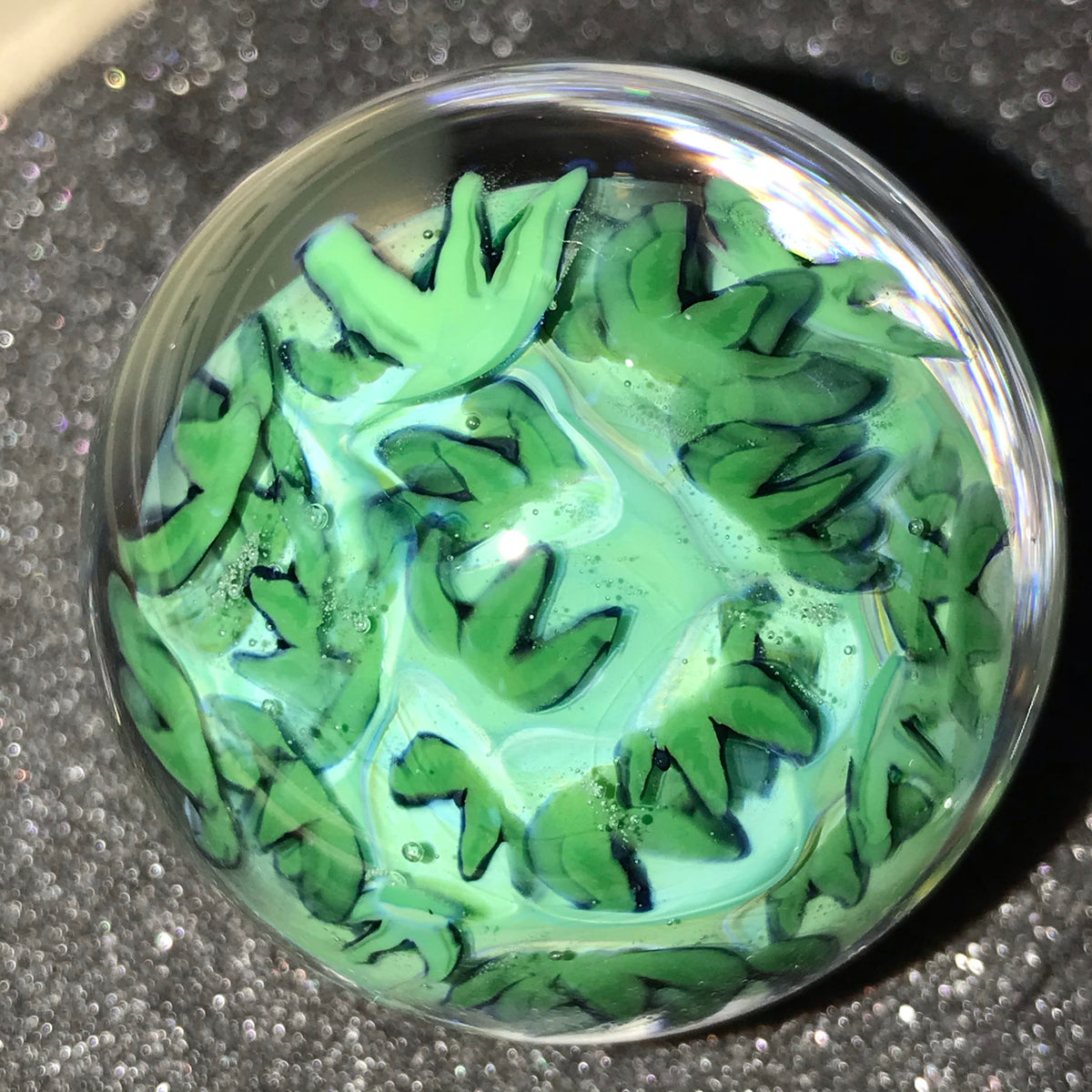 Caleb Holm Marble Set (11 Custom Murrine Scene Marbles) Shurlokholm