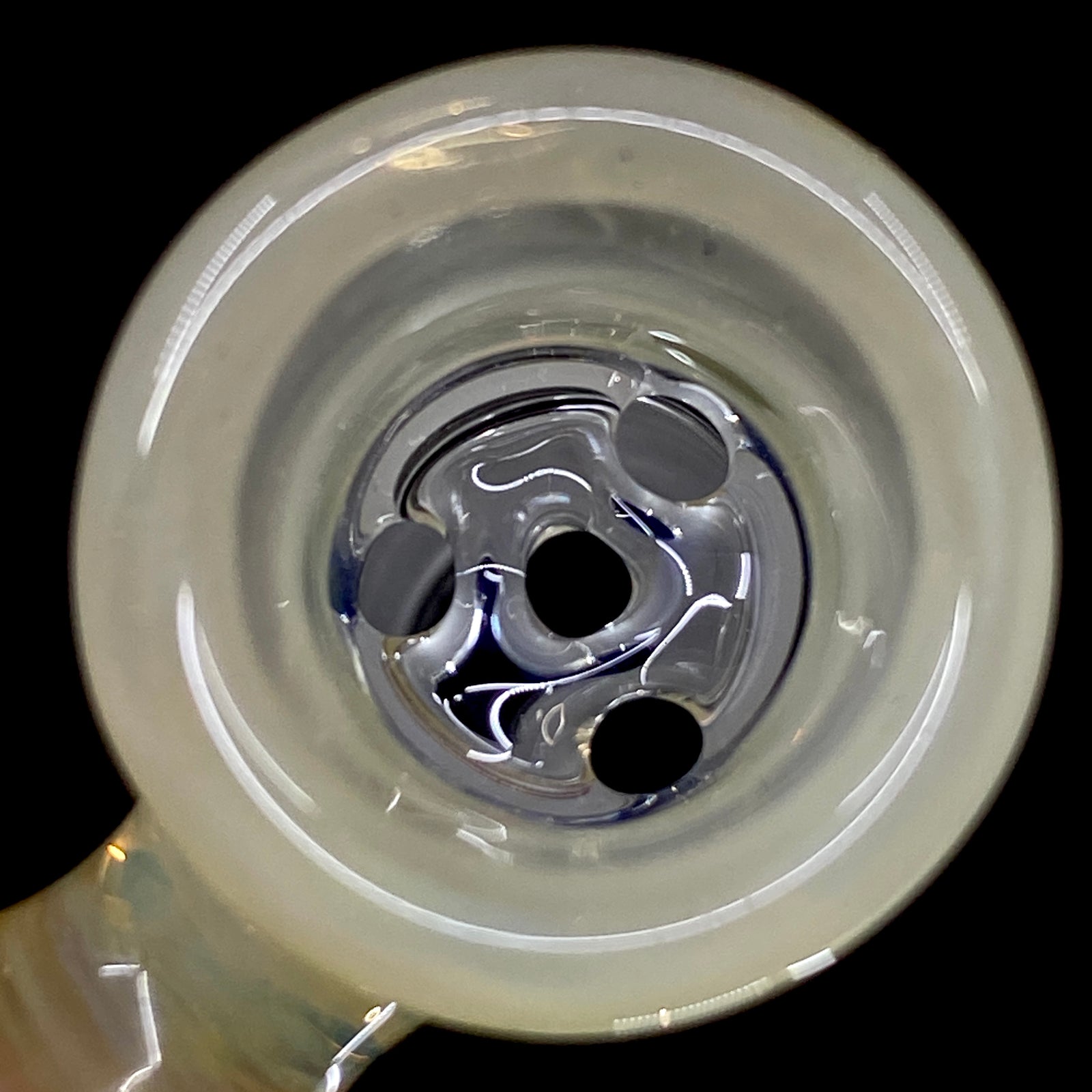 DC Glass Arts Cone Handle 18mm 4-Hole Slide