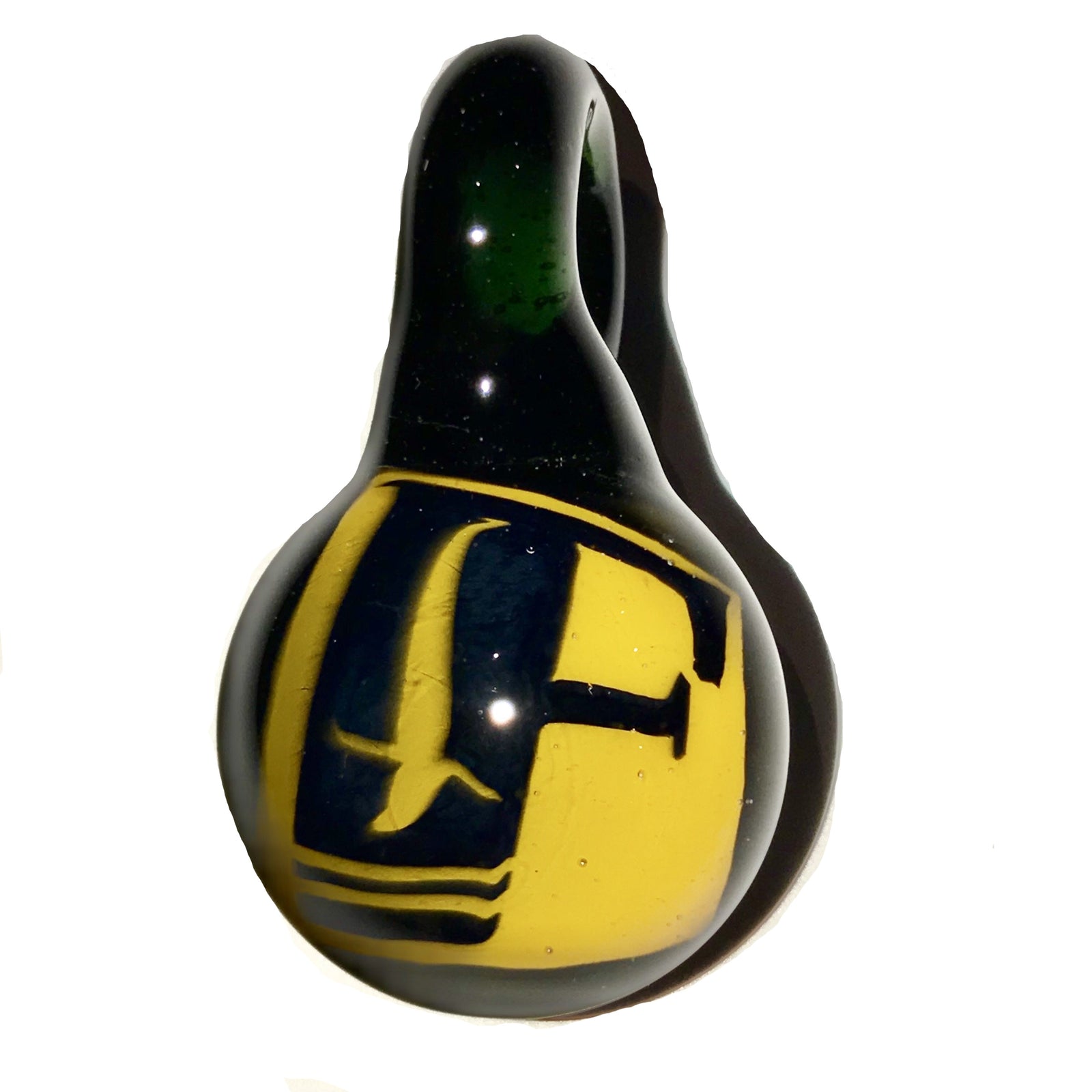 Fuzion Milli Pendant (Dark Green/Black/Orange)