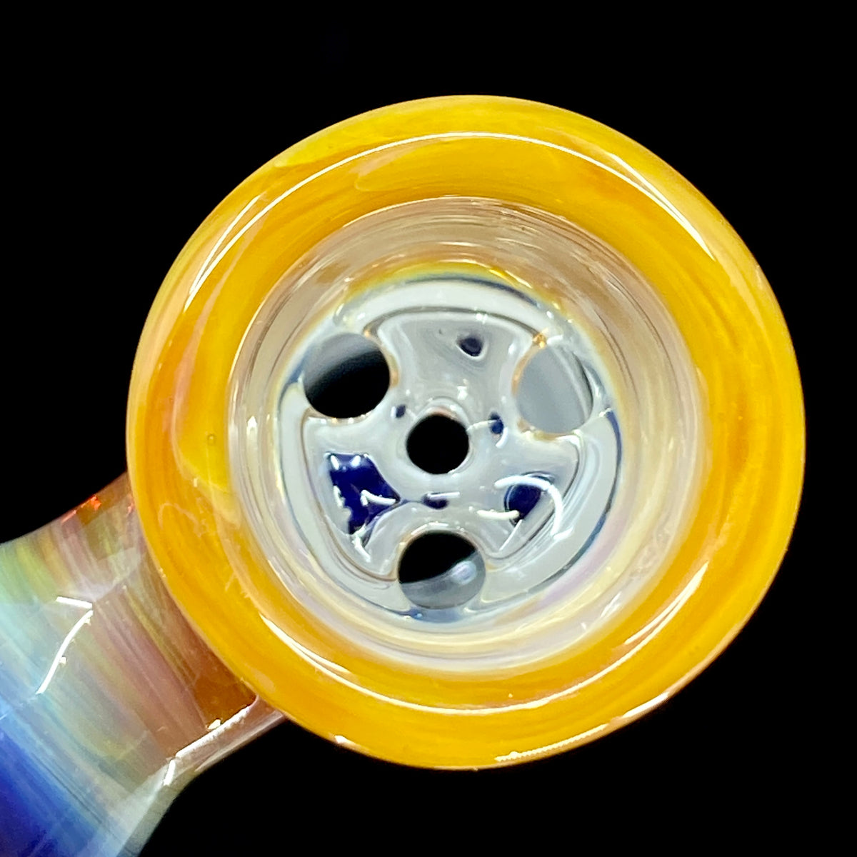 DC Glass Arts Cone Handle 18mm 4-Hole Slide