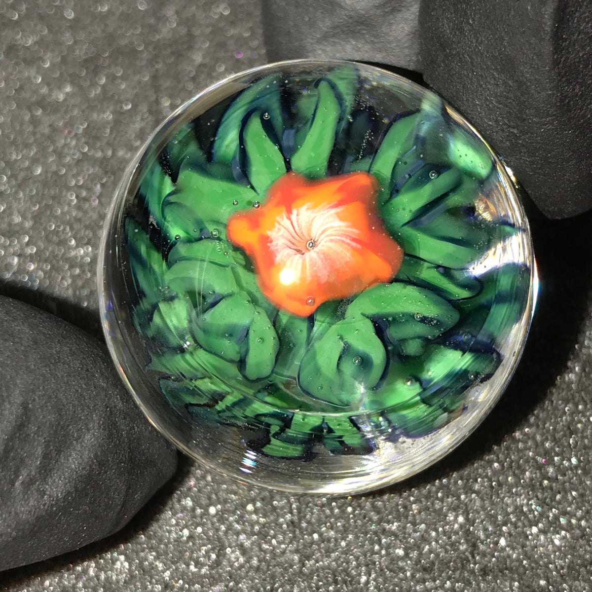 Caleb Holm Marble Set (11 Custom Murrine Scene Marbles) Shurlokholm