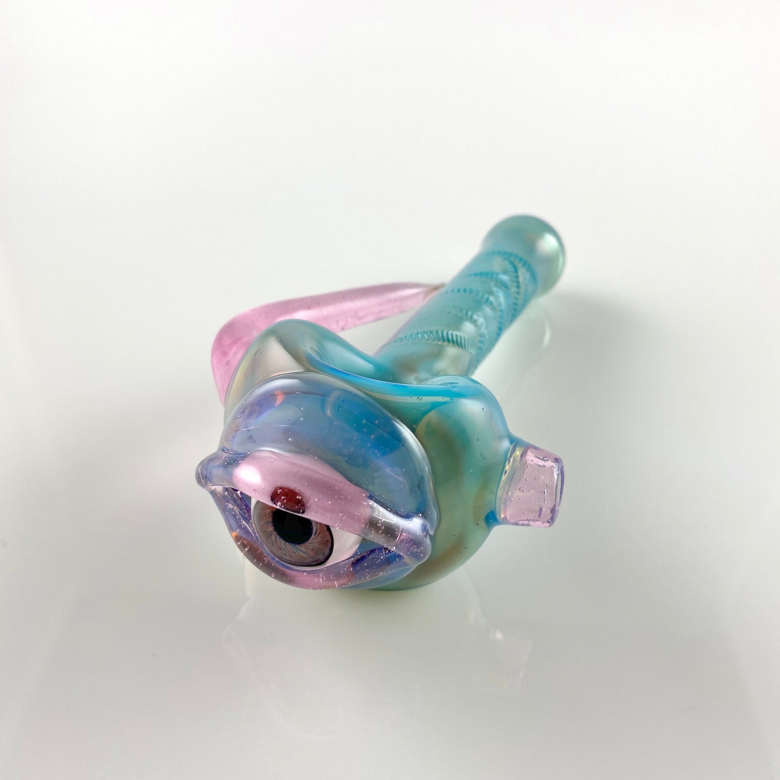 Aqua/Pink Eye Pipe