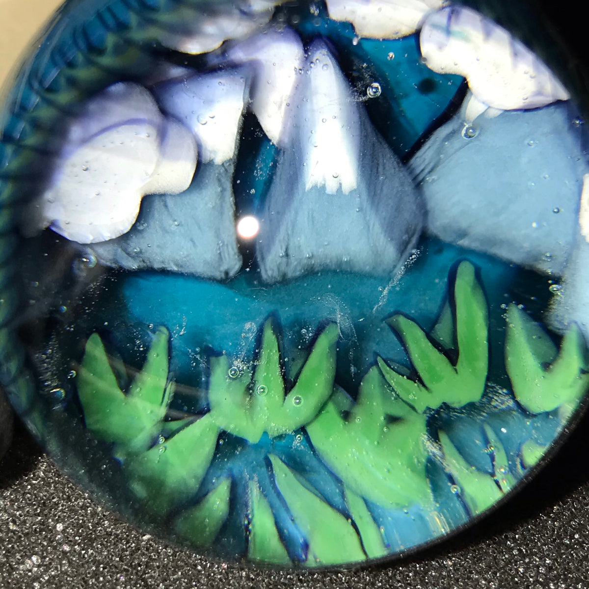 Caleb Holm Marble Set (11 Custom Murrine Scene Marbles) Shurlokholm