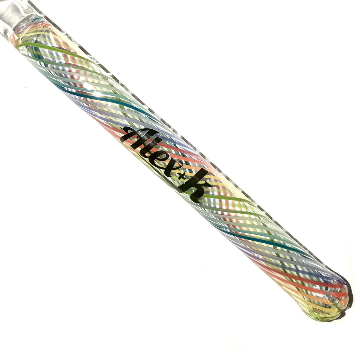 Alex K Glass Showerhead Downstem Color 18/18mm (Rainbow Spiral) show variant 