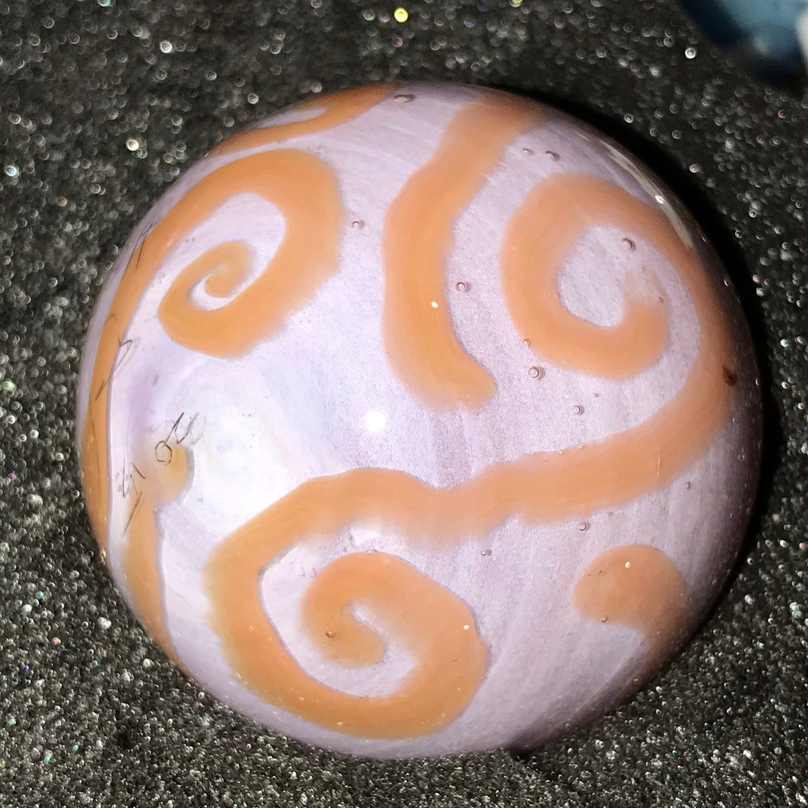 Caleb Holm Marble Set (11 Custom Murrine Scene Marbles) Shurlokholm