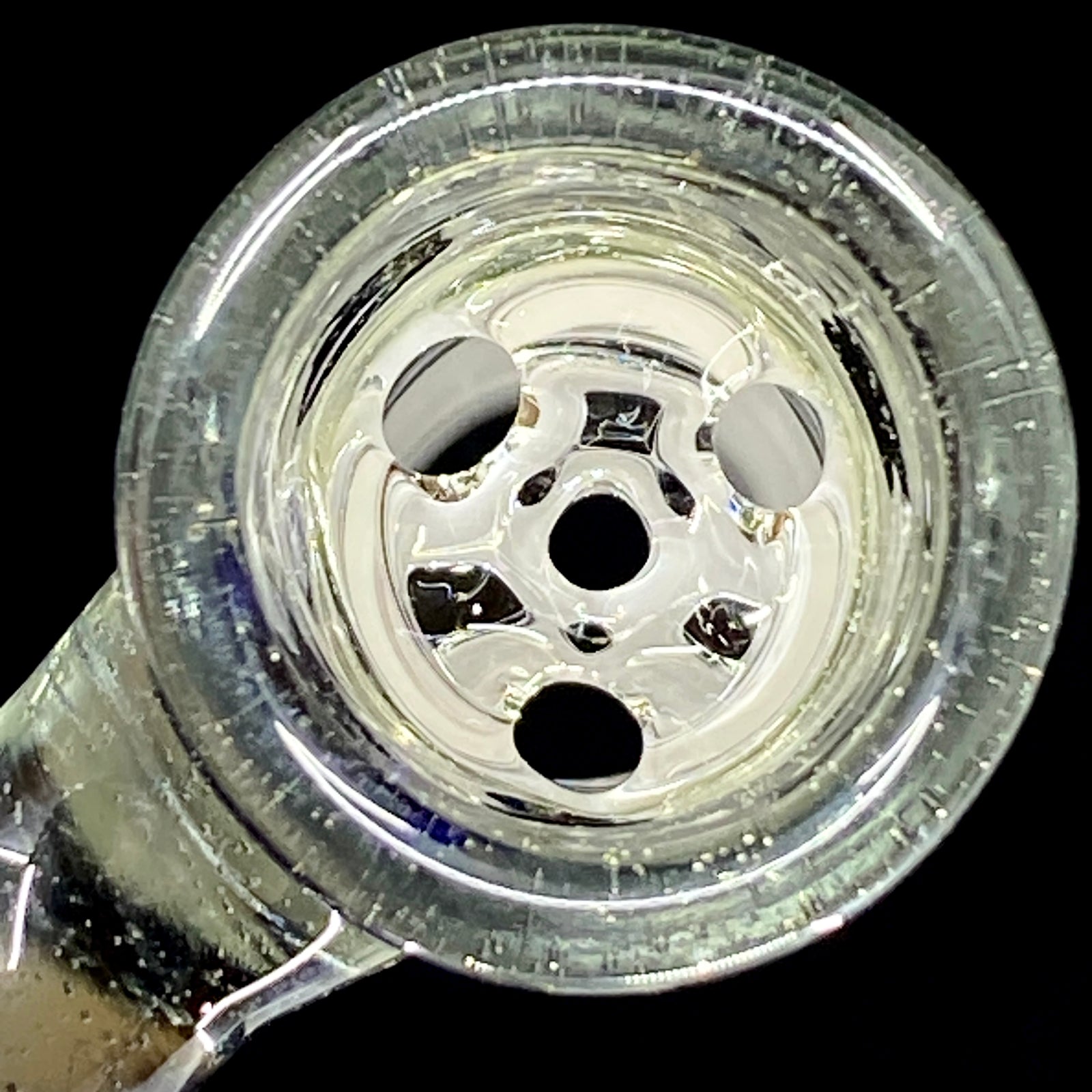 DC Glass Arts Cone Handle 18mm 4-Hole Slide