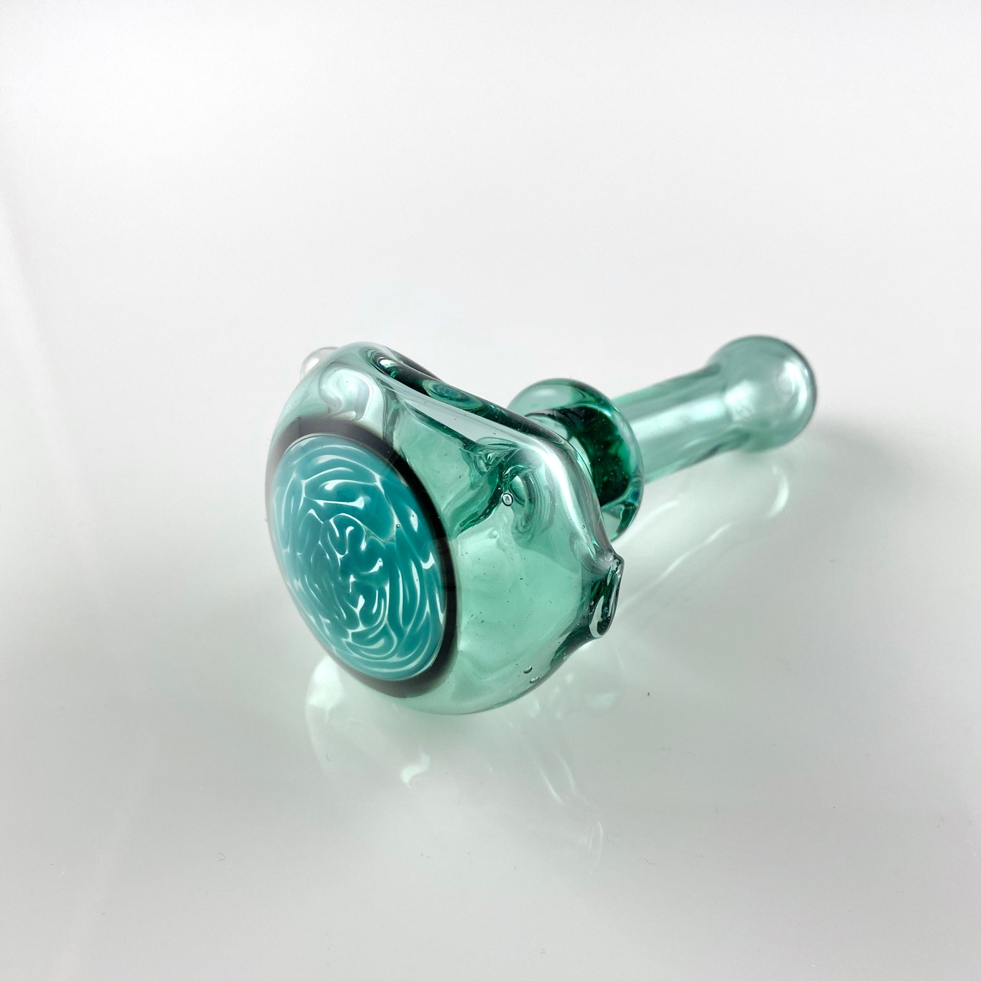 Aqua Full Color Brain Pipe