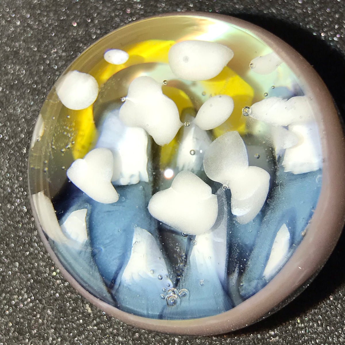 Caleb Holm Marble Set (11 Custom Murrine Scene Marbles) Shurlokholm