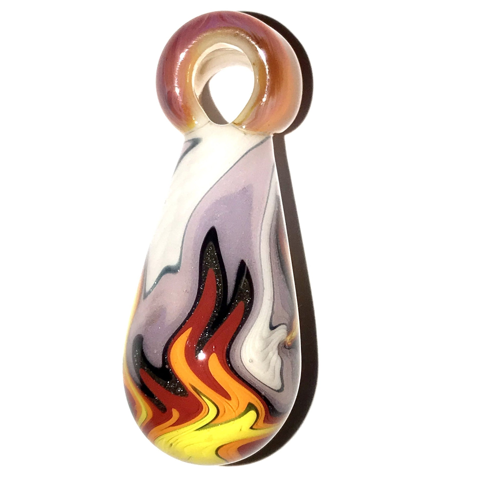 Flame Linework Pendant #3