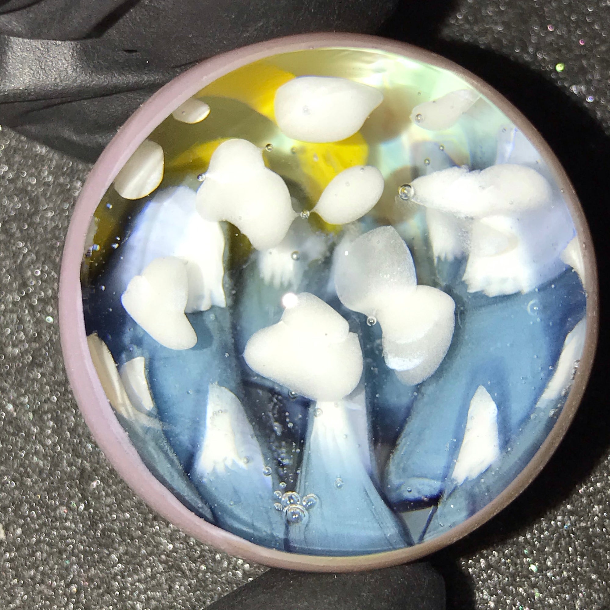 Caleb Holm Marble Set (11 Custom Murrine Scene Marbles) Shurlokholm