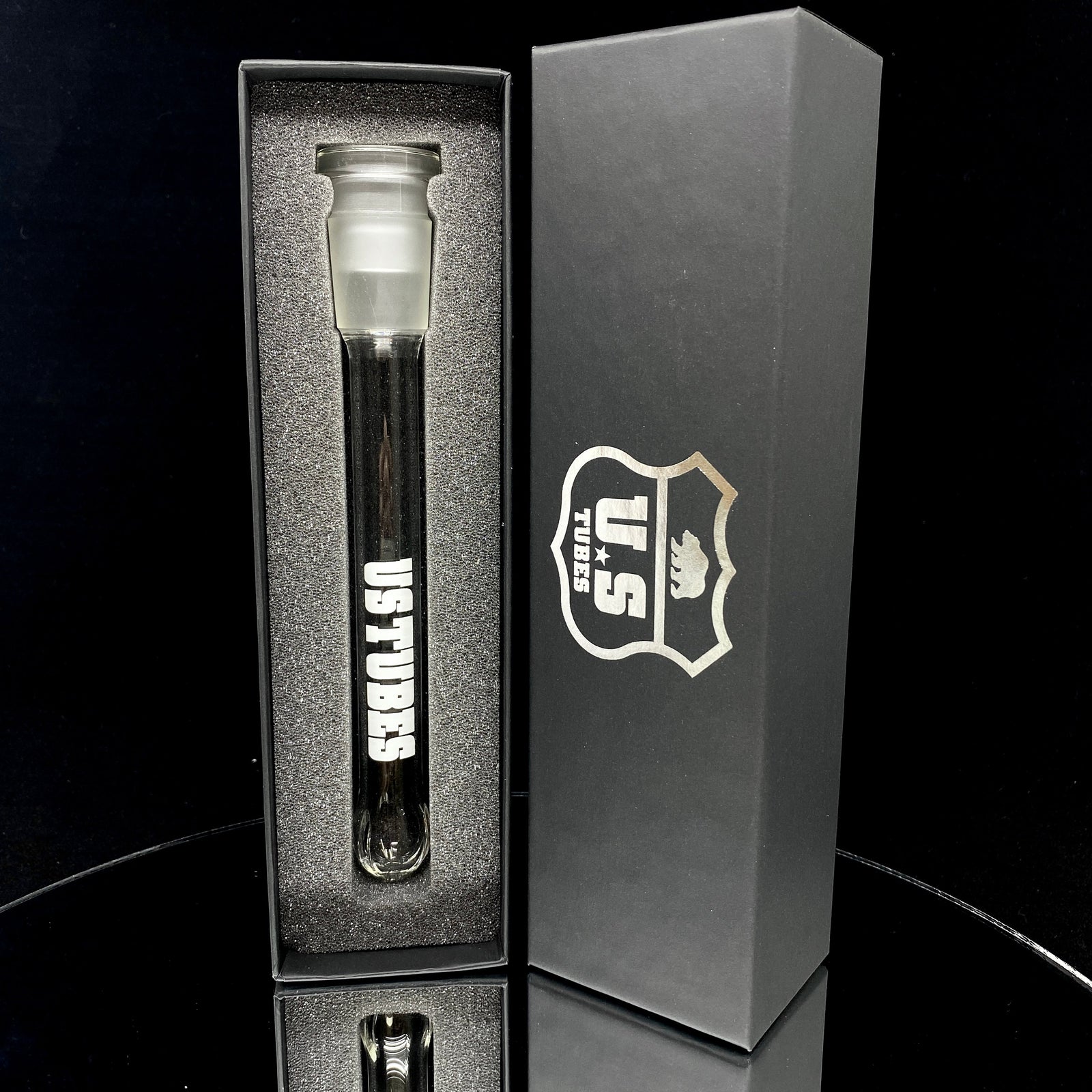 3 Slit Open End Downstem 24/14mm (Clear)