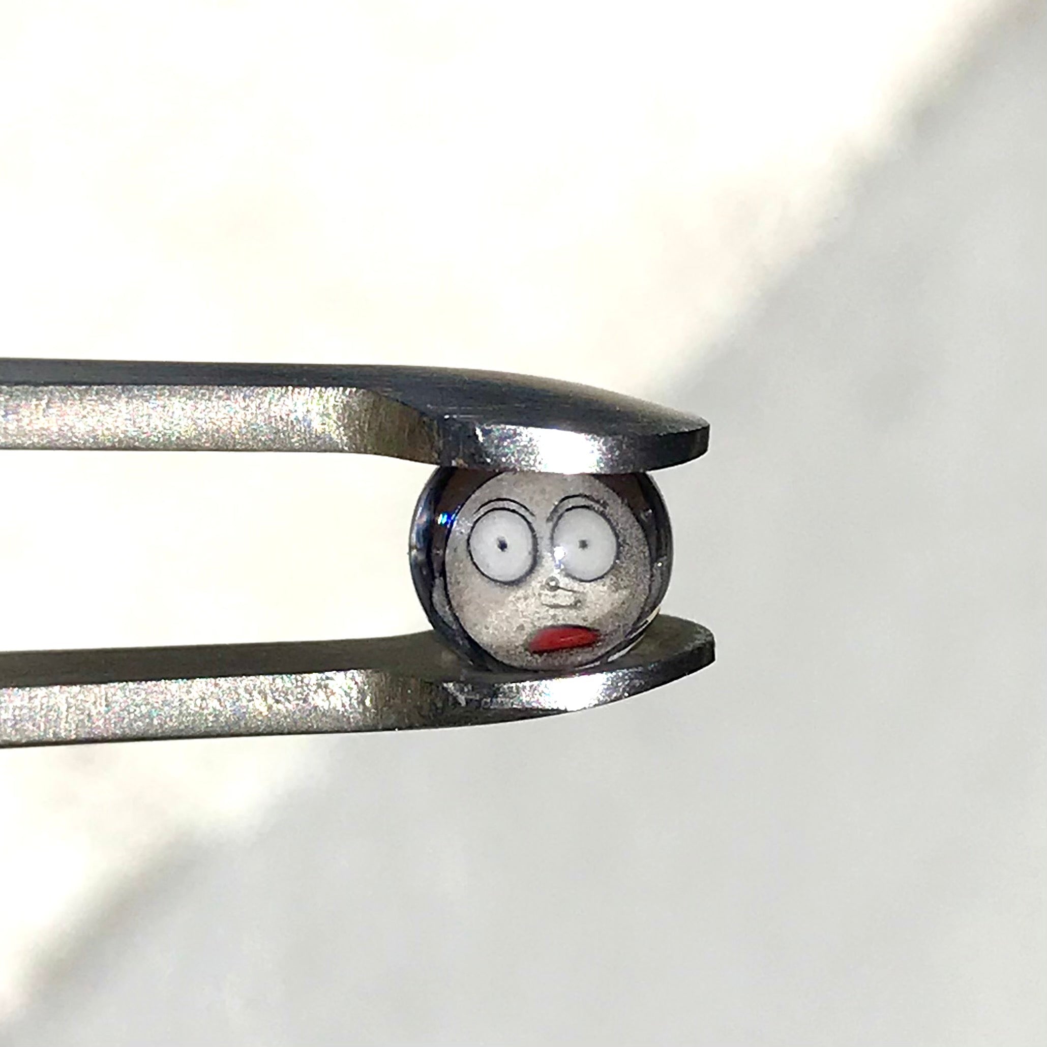 Hoyer Glass Spinner Cap with Milli Image and Matching Milli Terp Pearl