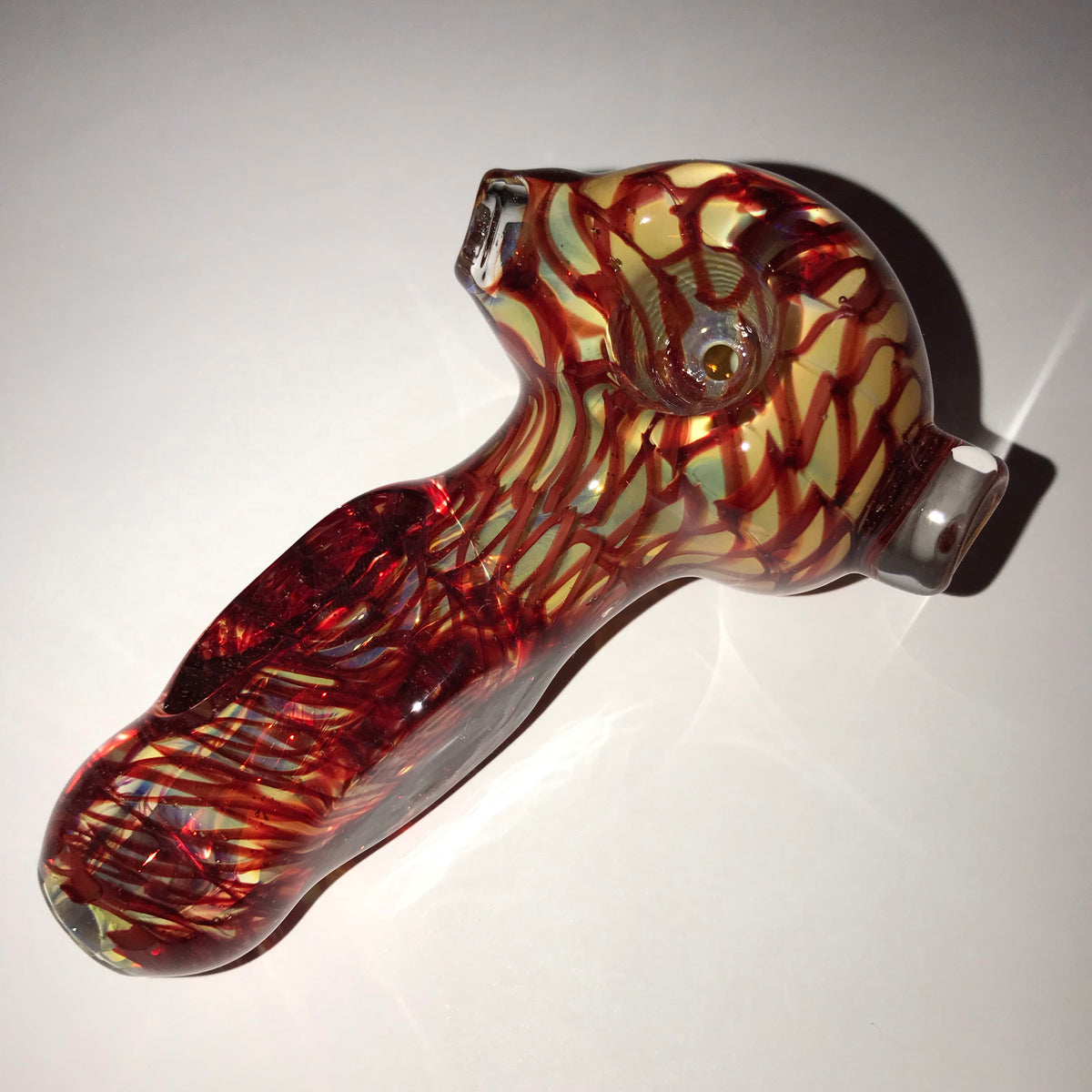 Coil Spoon Pipe (Nelson Glassworks) NG4 Coil Spoons