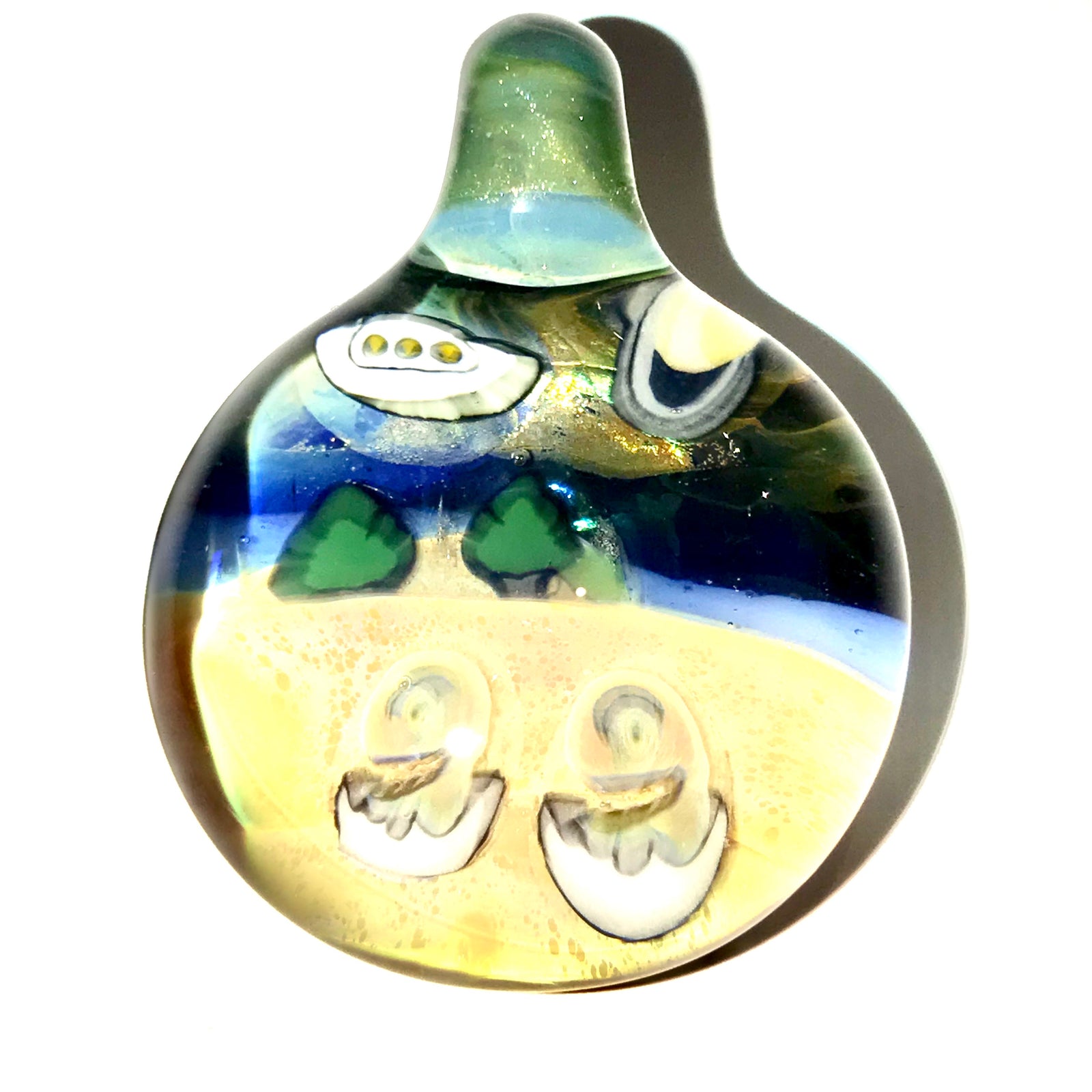 Dinosaurs Hatching Scene Milli Pendant (Multiple Colors)