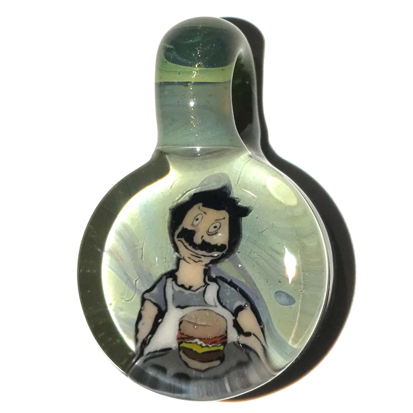 Bob From Bob's Burgers Milli Pendant (mystery Aventurine)