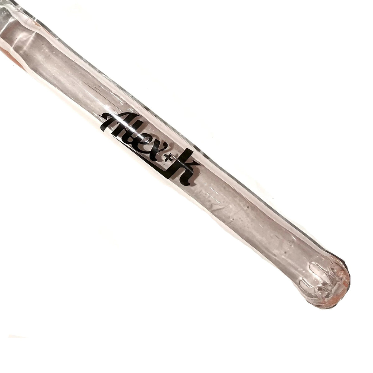 Alex K Glass Showerhead Downstem Color 18/18mm (Light Peach) show variant 